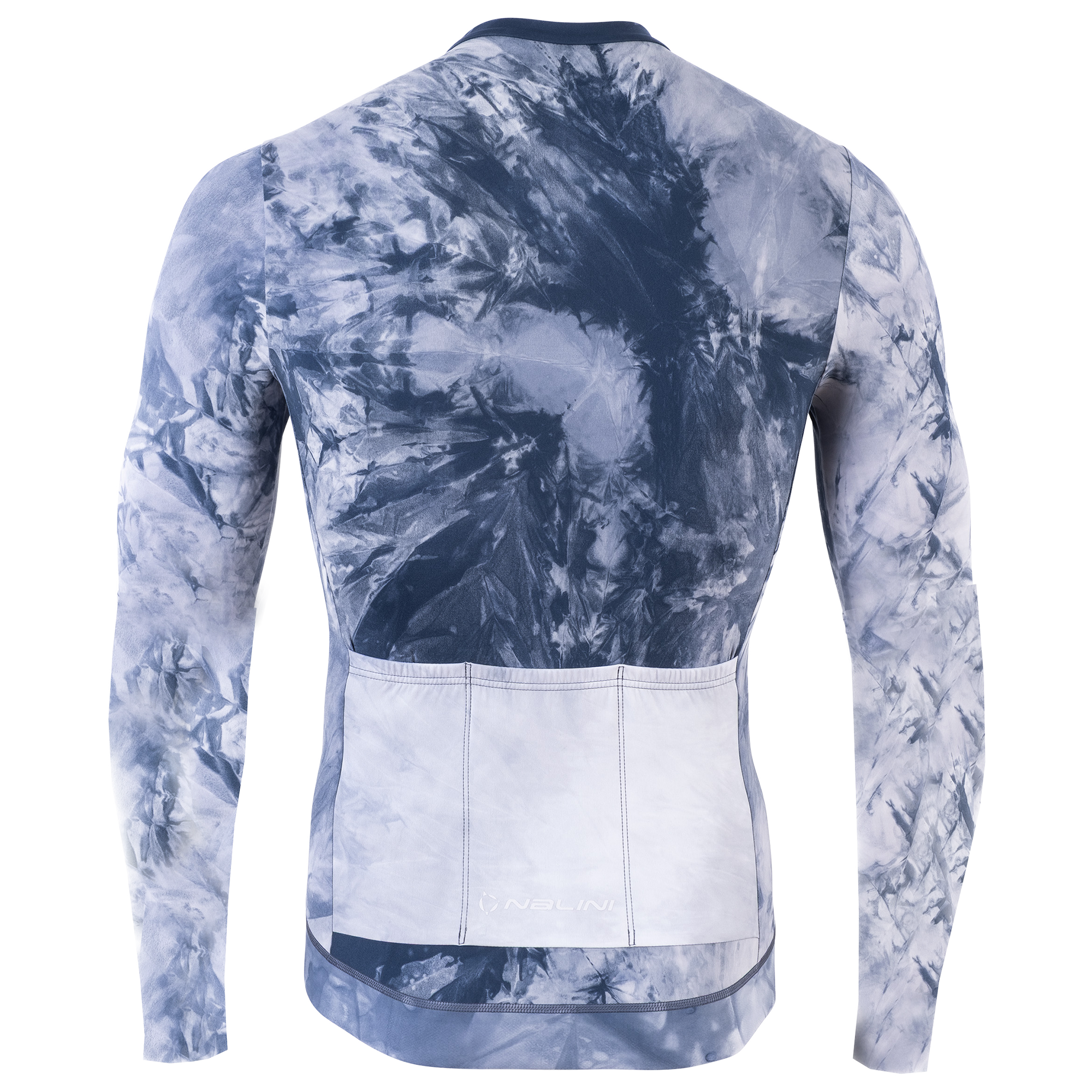 Nalini Langarmtrikot Tie Dye blau