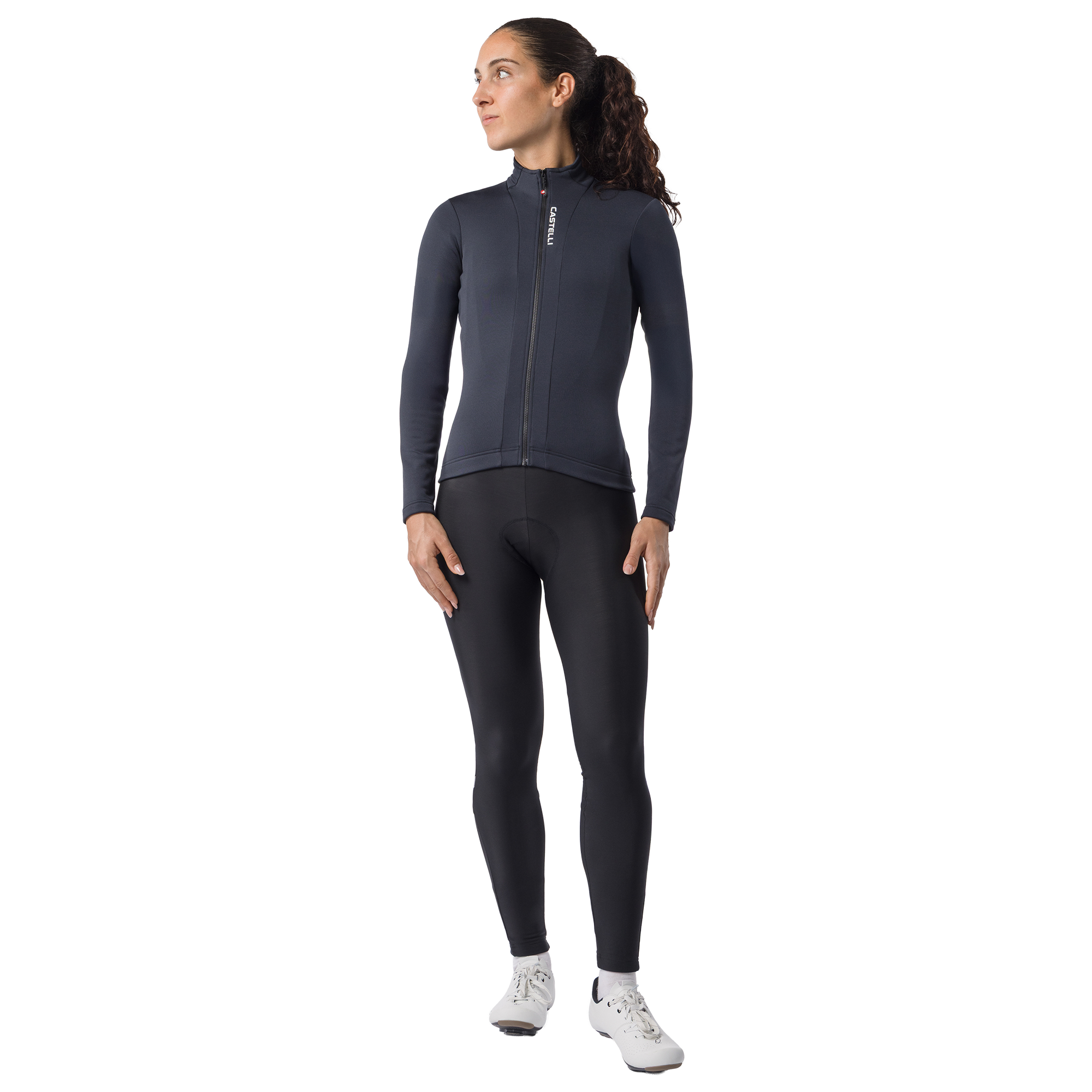 Castelli Maillot manches longues femme  Sinergia 3 noir