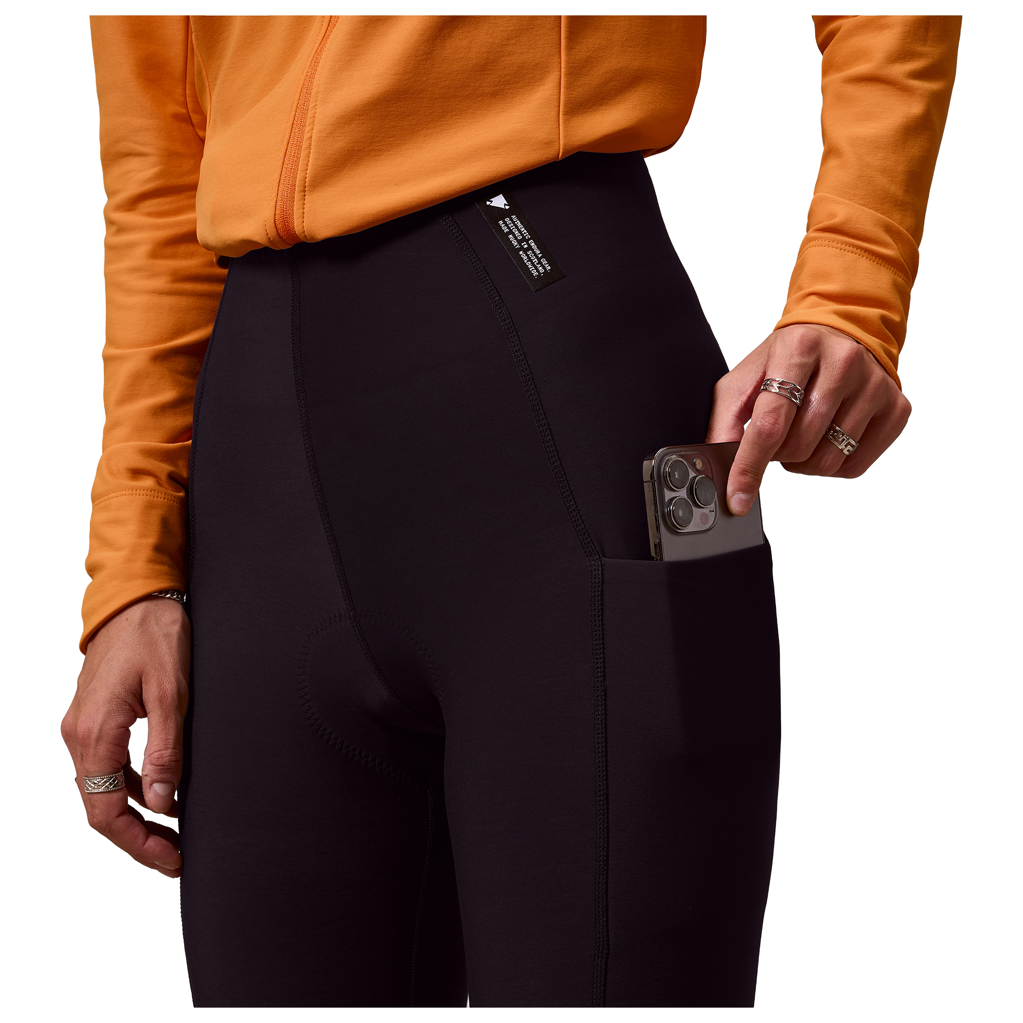 Endura Damskie długie spodnie rowerowe  Loop Ride czarny