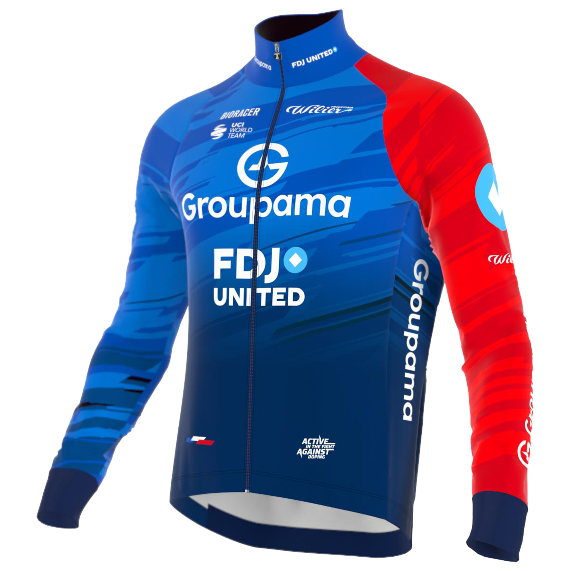 Bioracer GROUPAMA - FDJ Winter Jacket 2026 blue