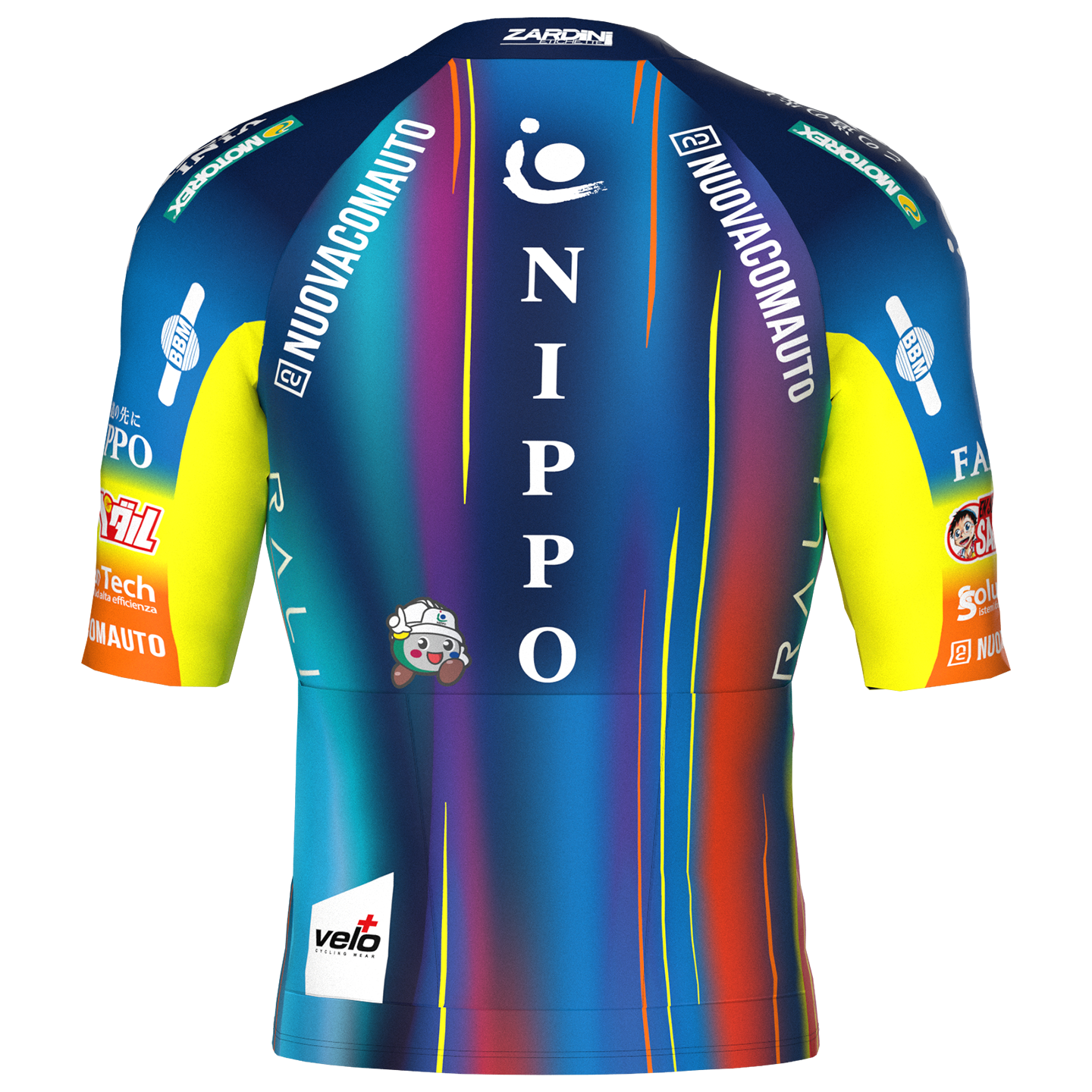 Solution Tech NIPPO Rali Short Sleeve Jersey Dark Blue