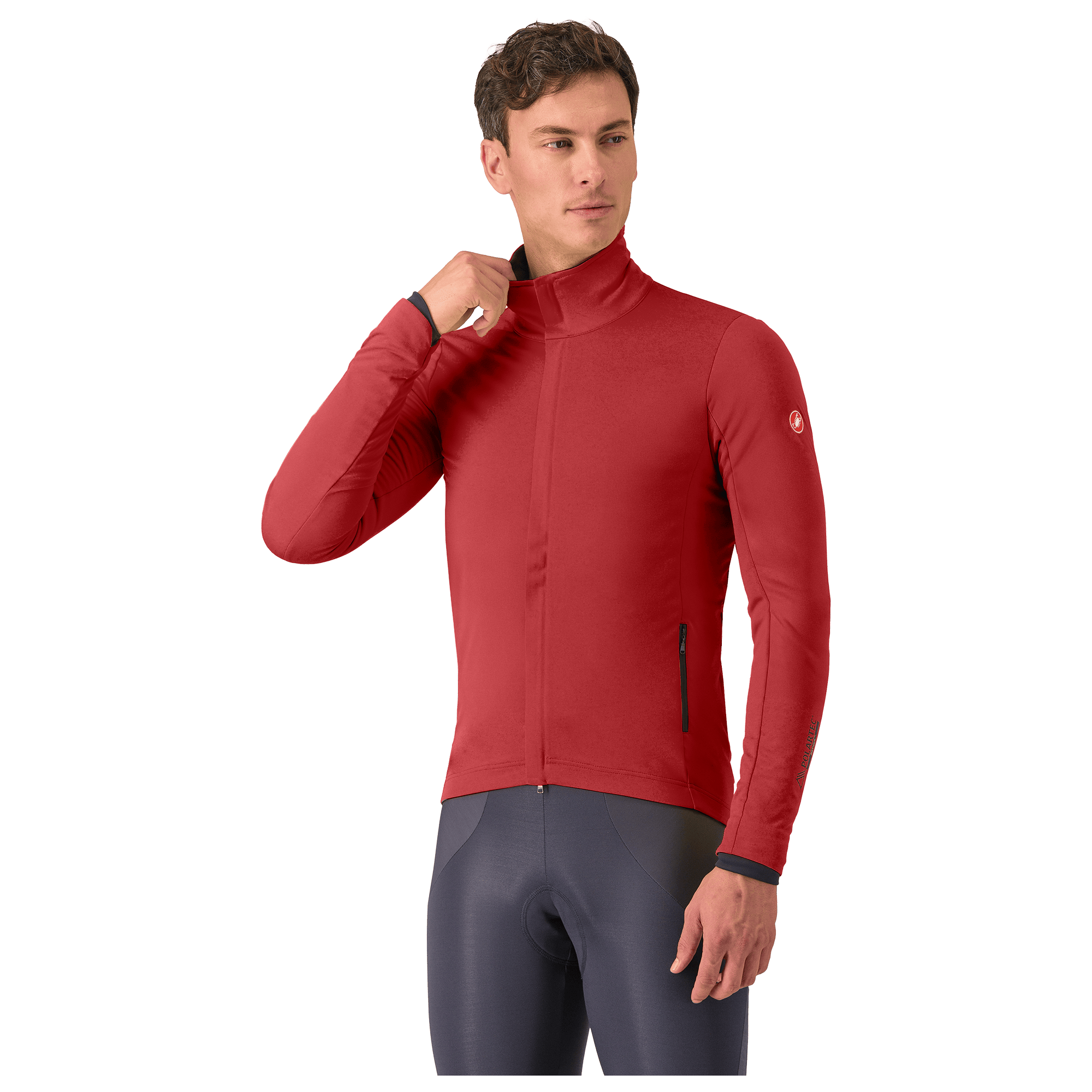Castelli Chaqueta de invierno  Alpha 150 rojo