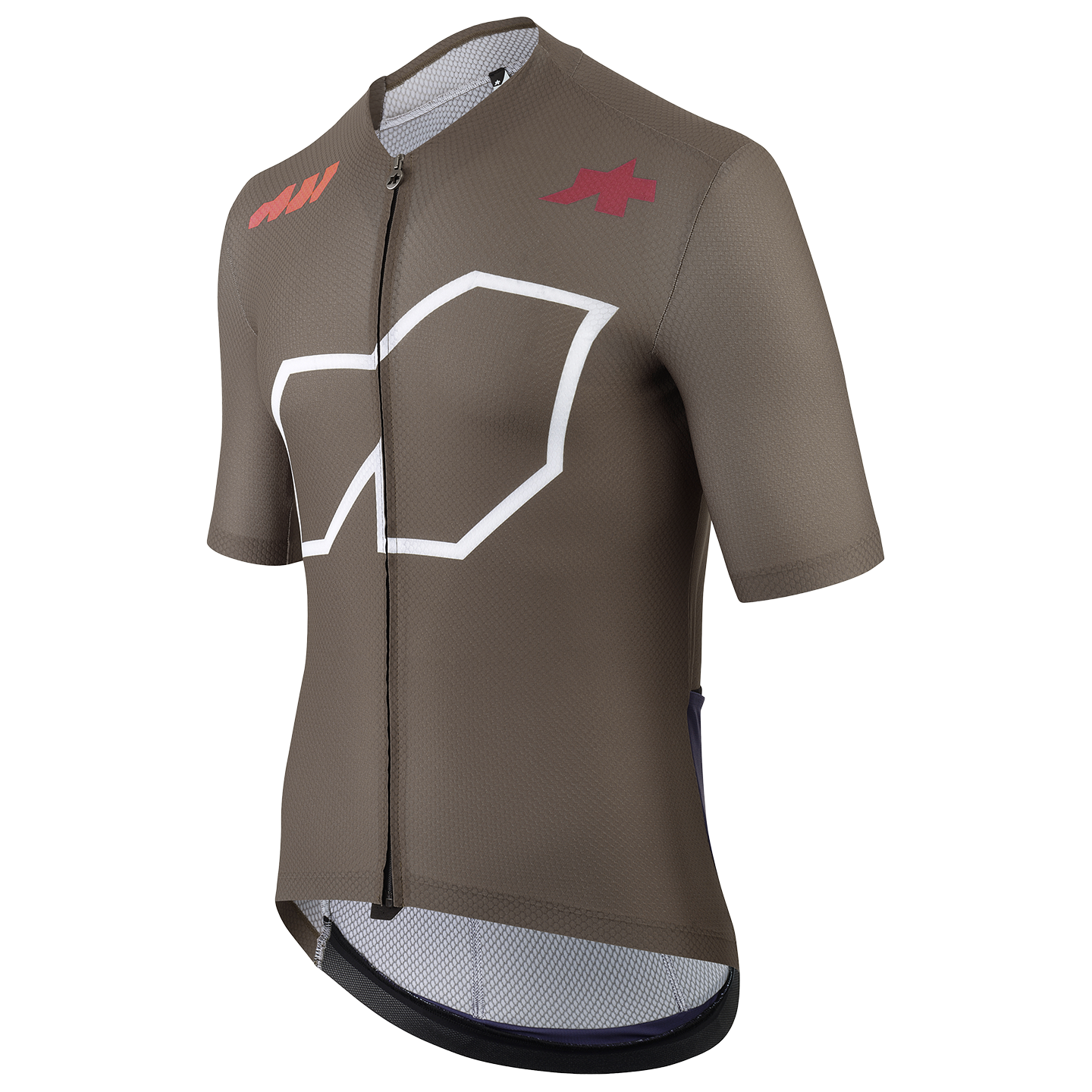 Assos fietsshirt met korte mouwen Equipe R S11 We are the A bruin, foto 4