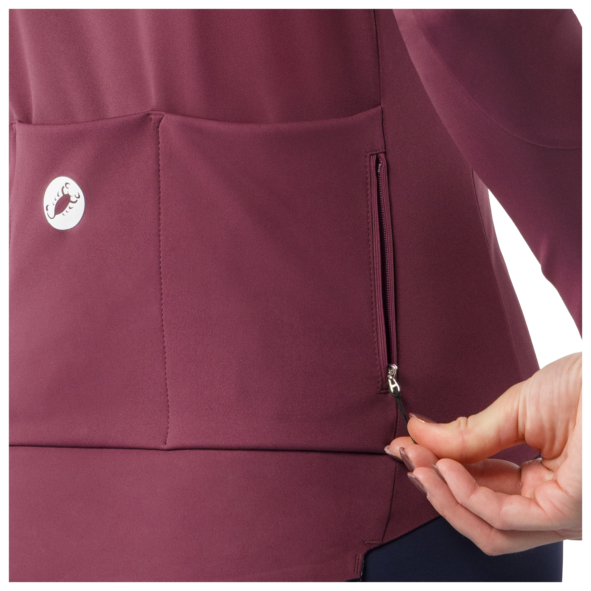 Castelli Light Jacket Sweetspot femme bordeaux