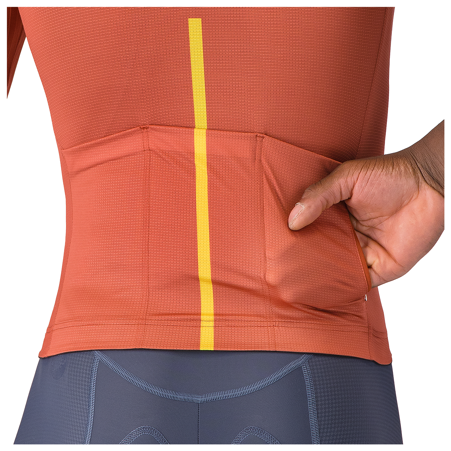 Castelli fietsshirt met korte mouwen Drittone Logo rood, foto 5