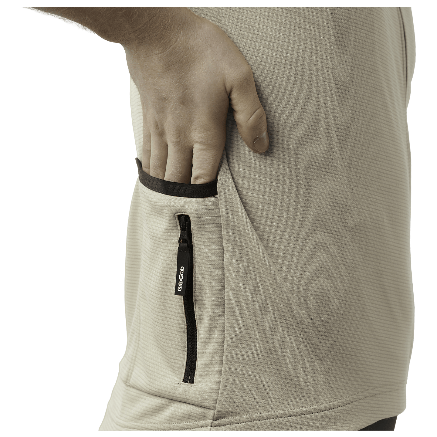 GripGrab Shirt met korte mouwen EXPLR Merinotech beige, foto 4