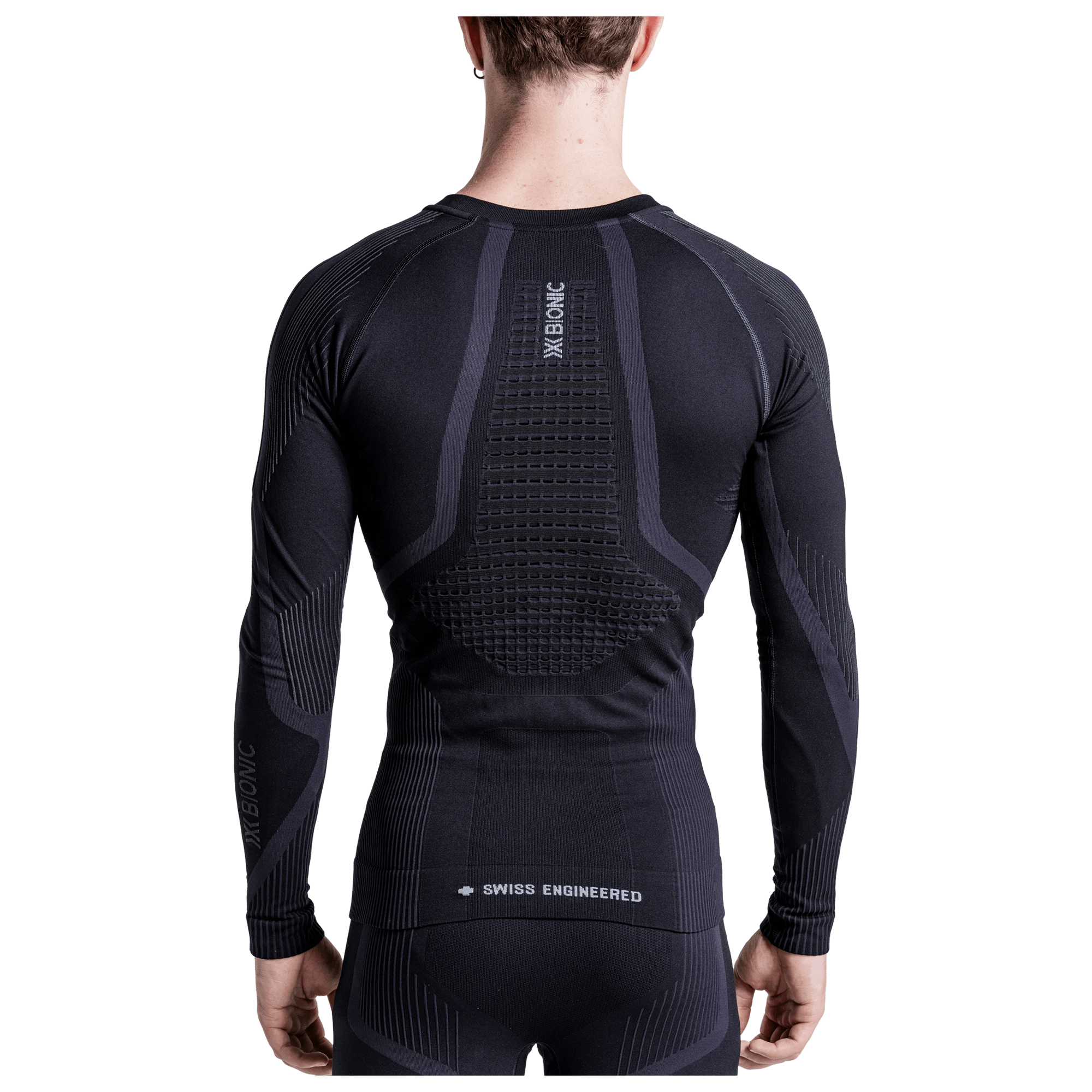 X-Bionic Camiseta interior de ciclismo de manga larga  Invent negro