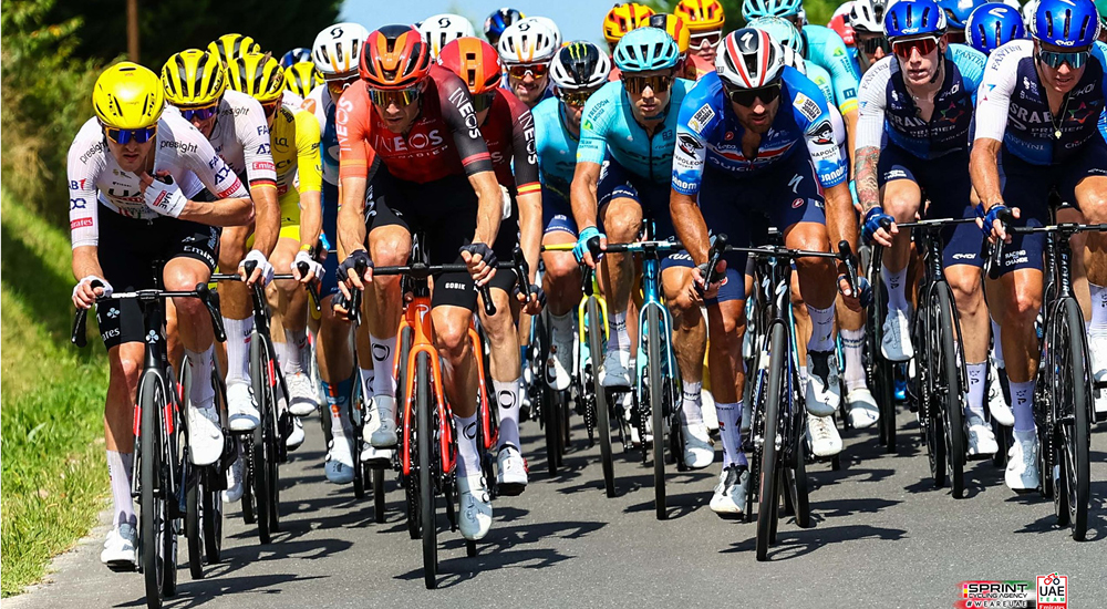 Tour de France 2024 Peleton