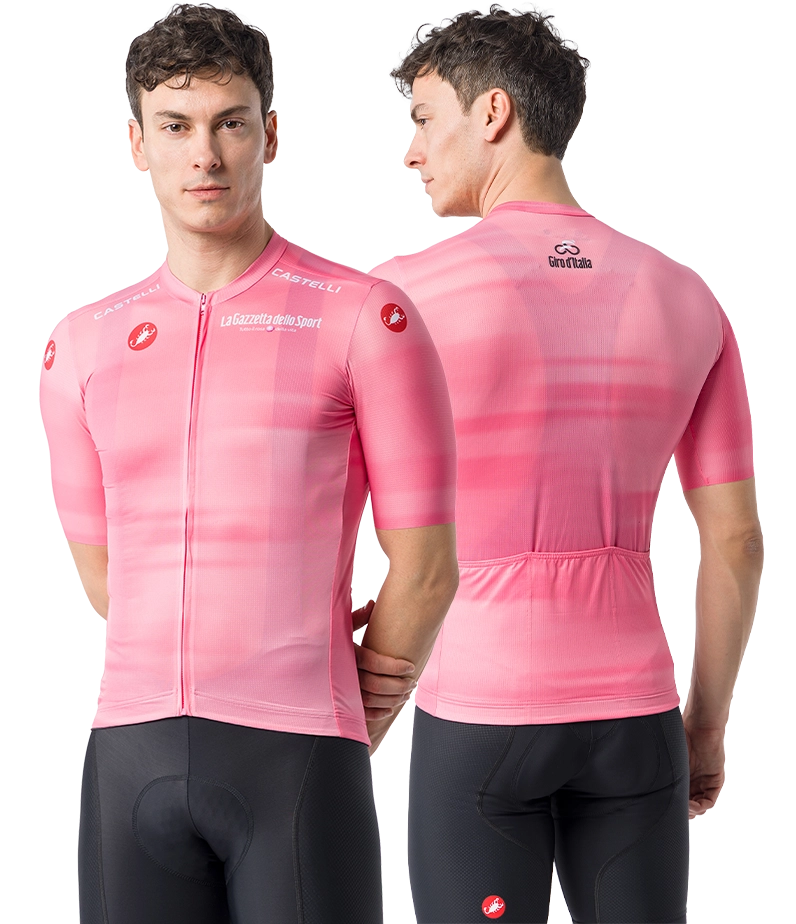 Rosa Giro d’Italia 2026 Castelli rosa Trikot Rosa Giro d’Italia 2026 Castelli rosa Trikot