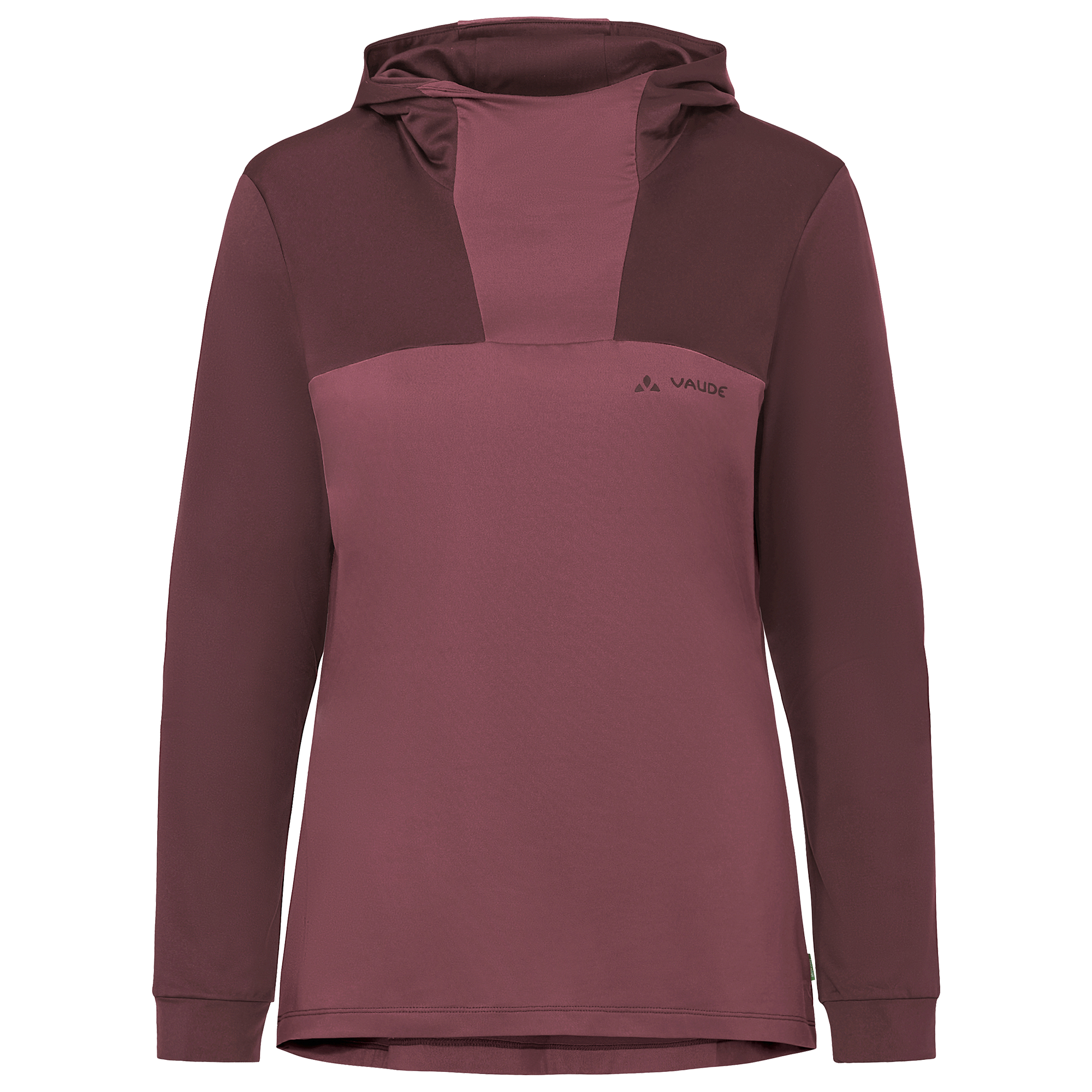 Vaude Camiseta de ciclismo manga larga mujer  Qimsa burdeos