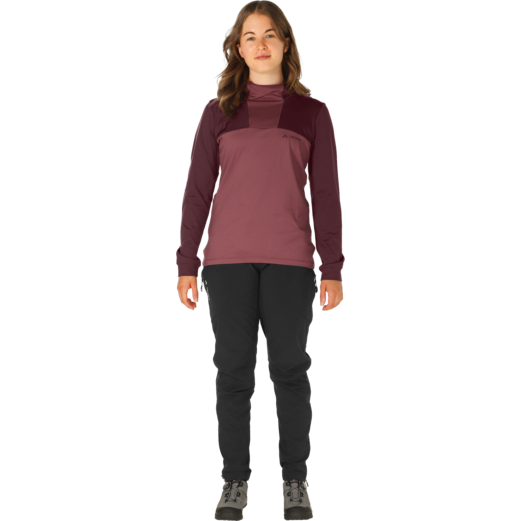 Vaude Set mujer (2 piezas)  Qimsa Hoddy lila