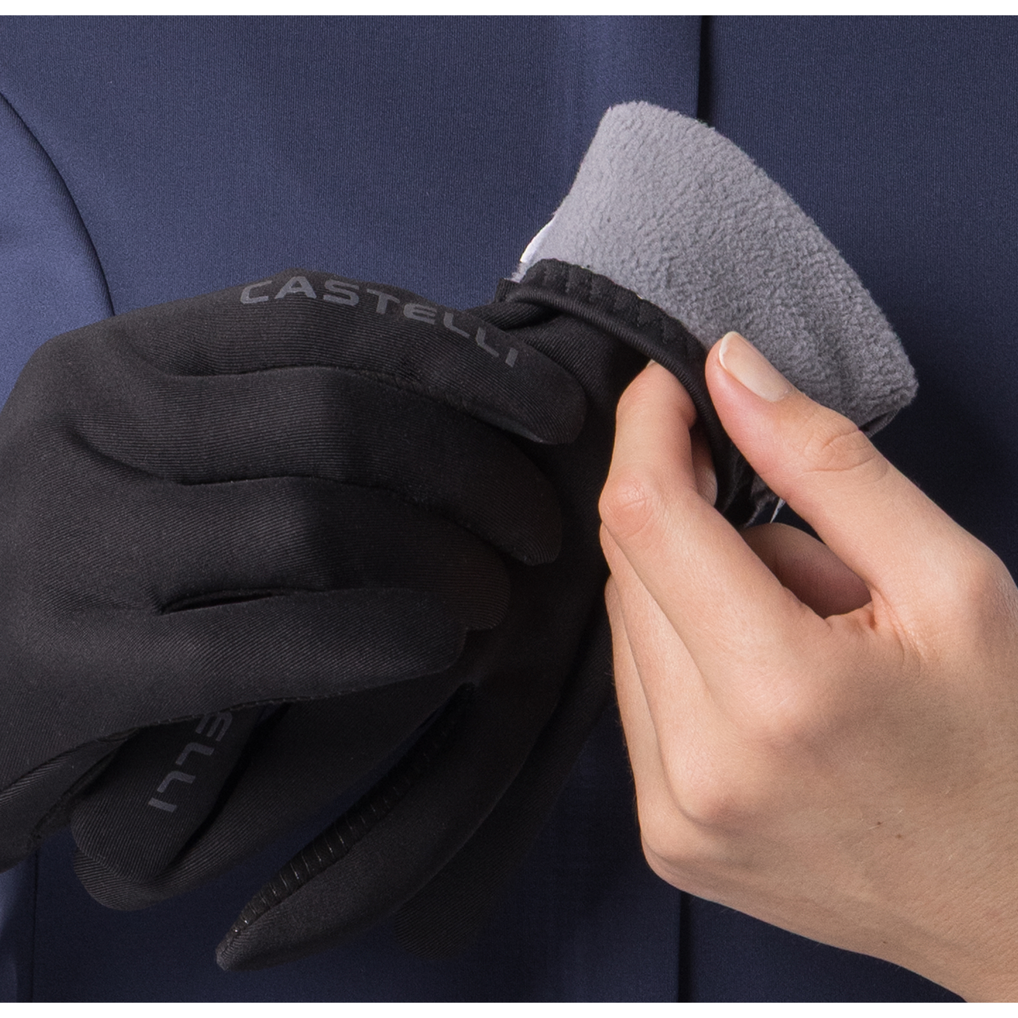 Castelli Gants hiver femme Perfetto RoS noir