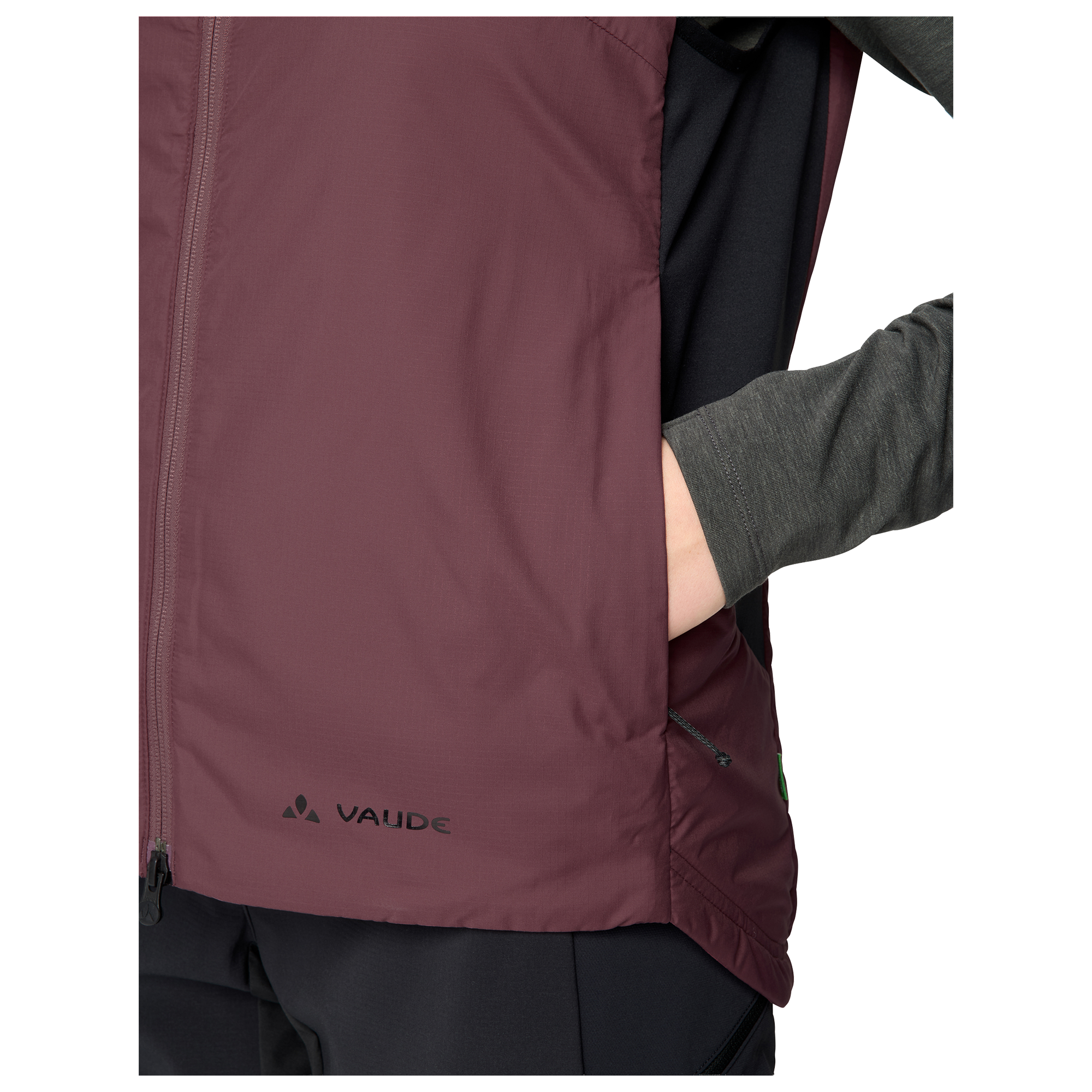 Vaude Gilet thermique femme  Moab bordeaux