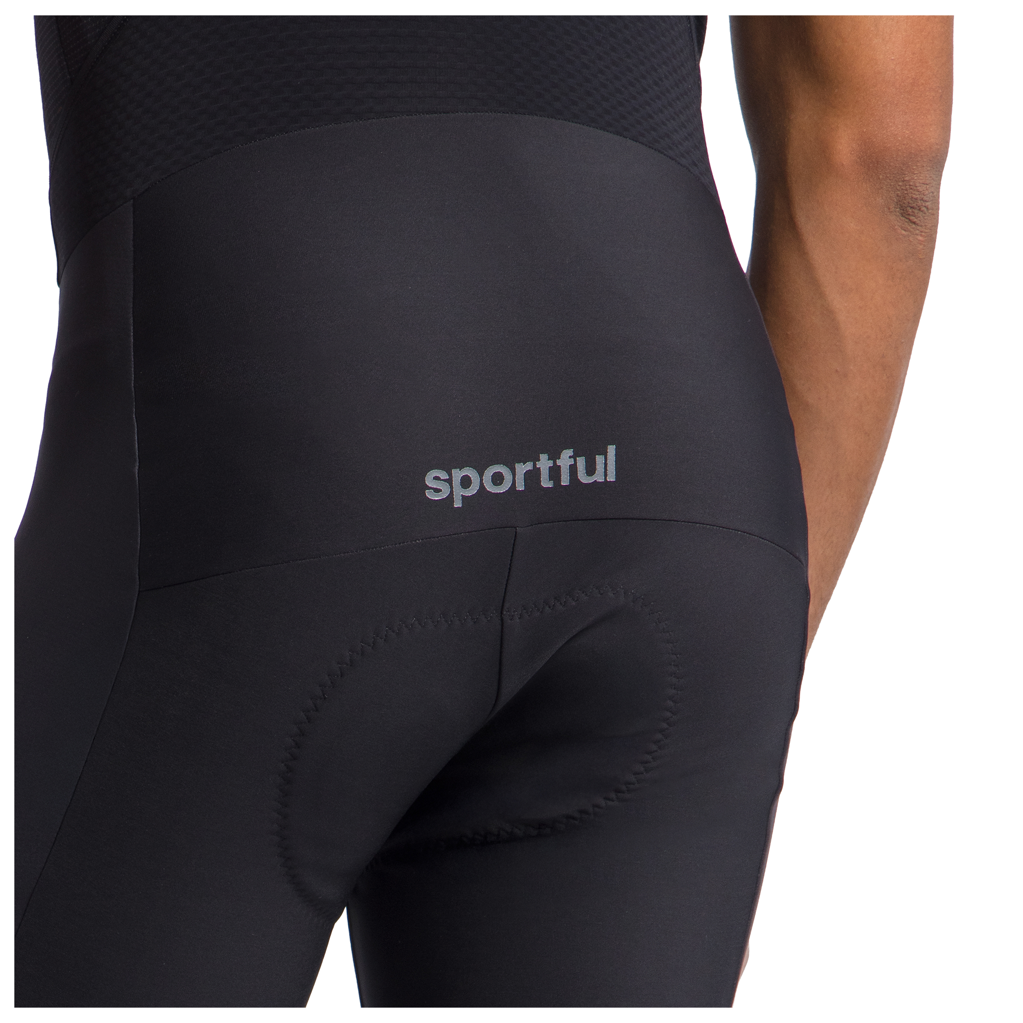 Sportful lange Trägerhose Deepwinter schwarz