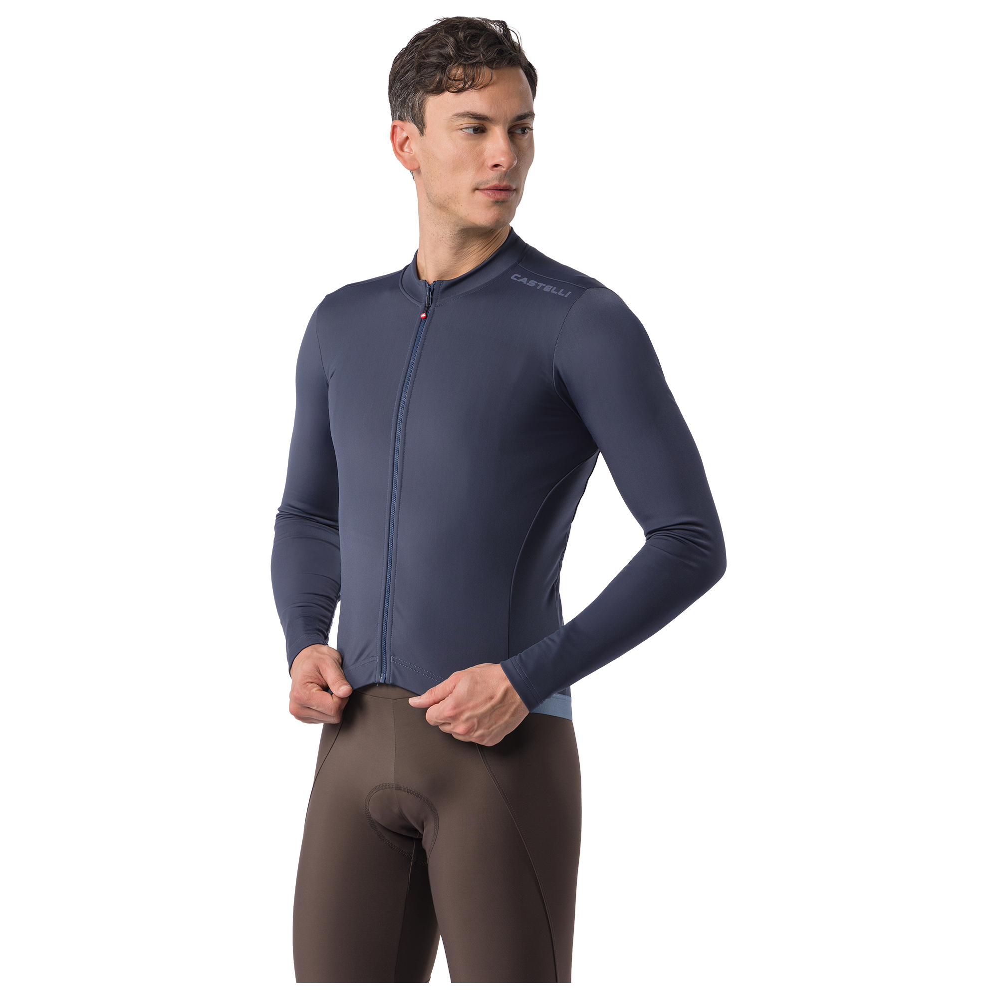 Langarmtrikot Espresso Thermal 2 – blau