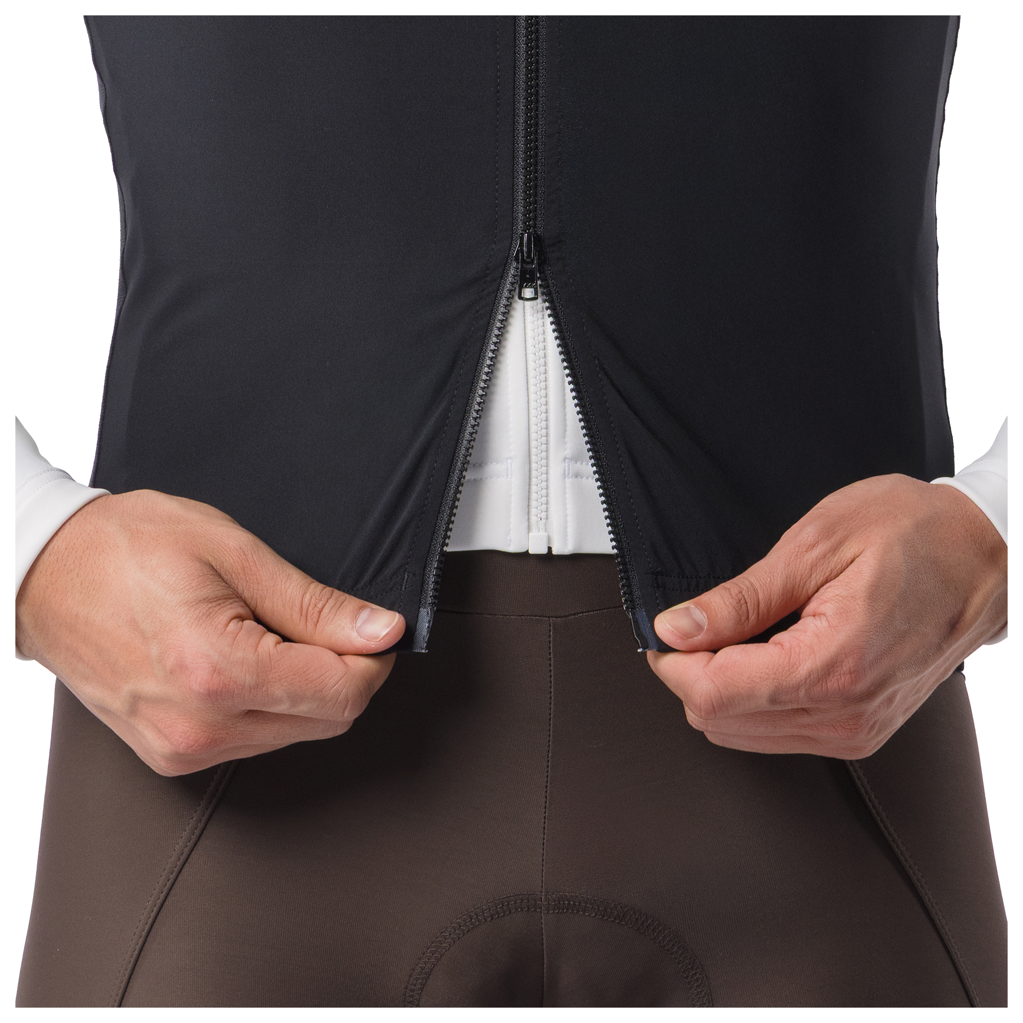Castelli Chaleco cortavientos  Espresso 2 negro