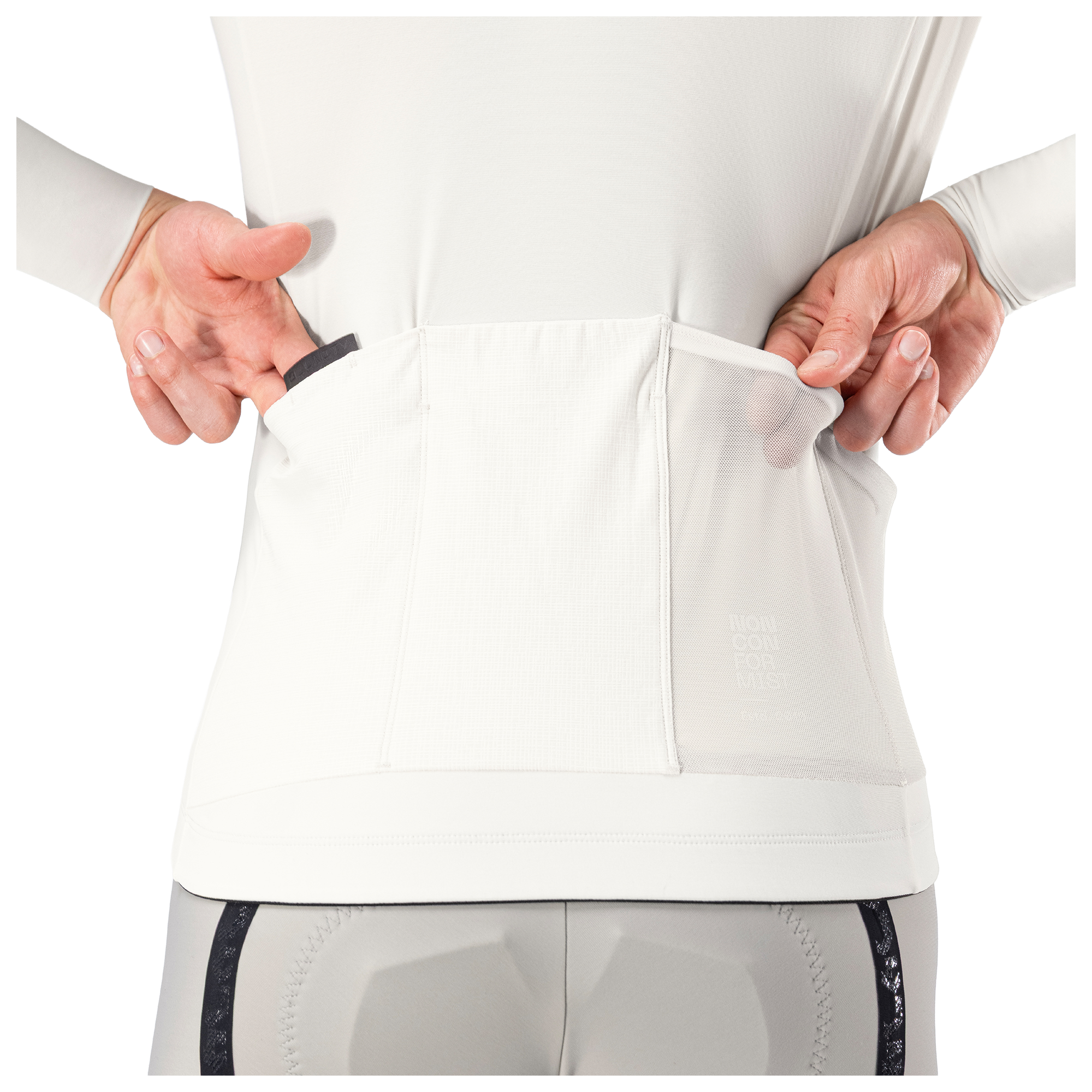 Gobik Langarmtrikot Pacer Solid 2.0 blanc