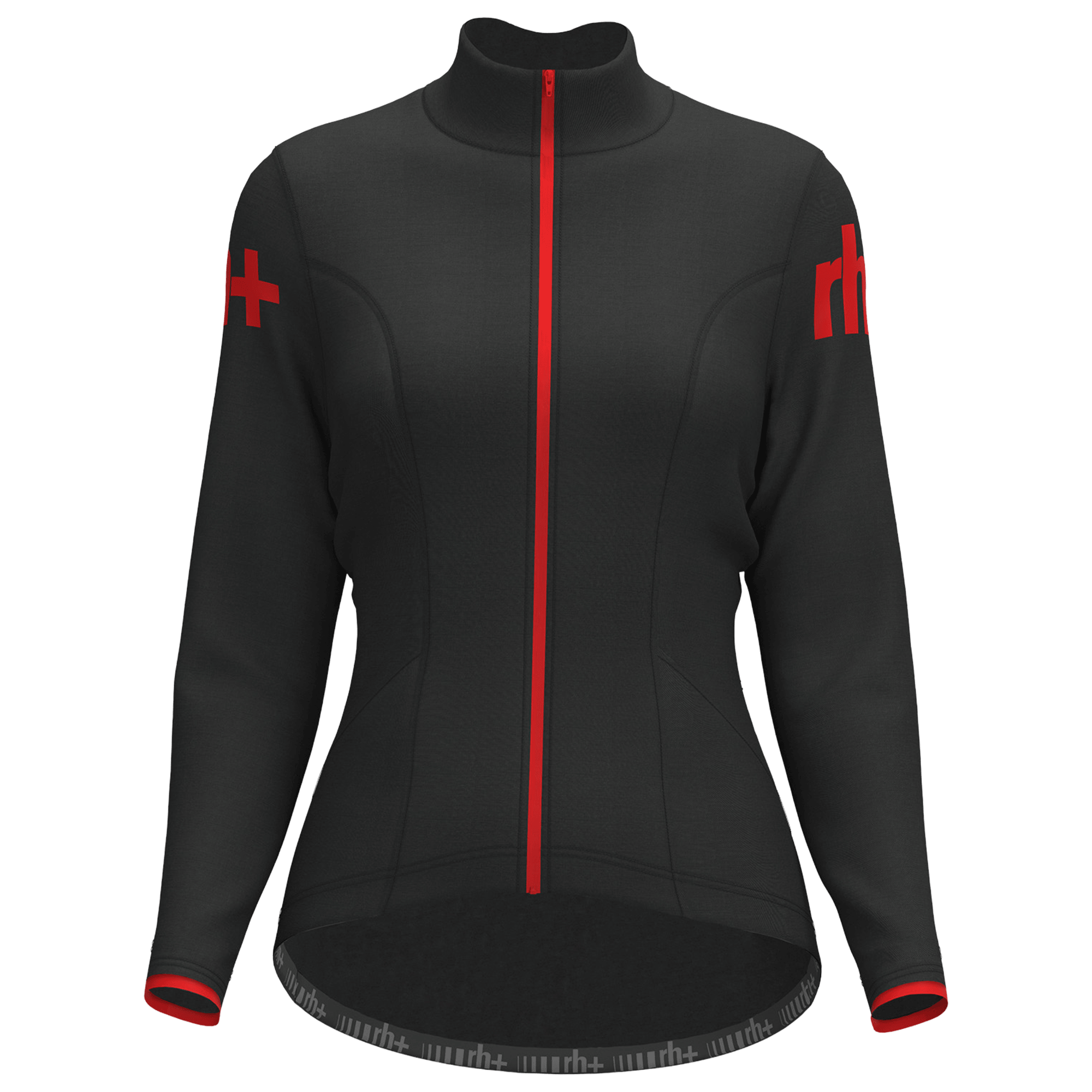 Rh+ Dames shirt met lange mouwen Myra zwart