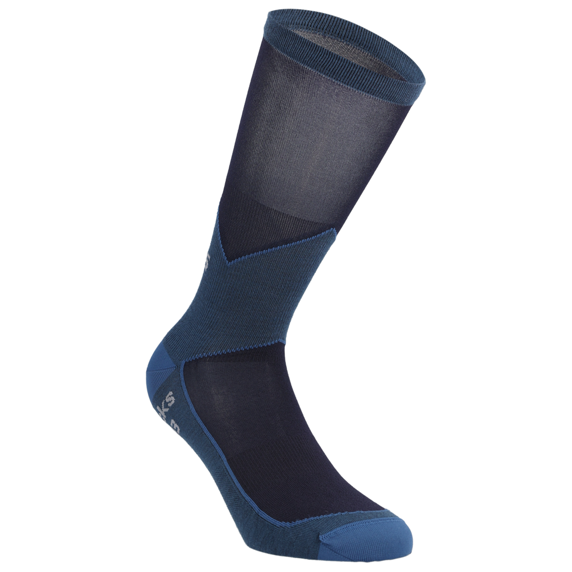 Q36.5 Chaussettes de vélo hiver  Hybrid bleu