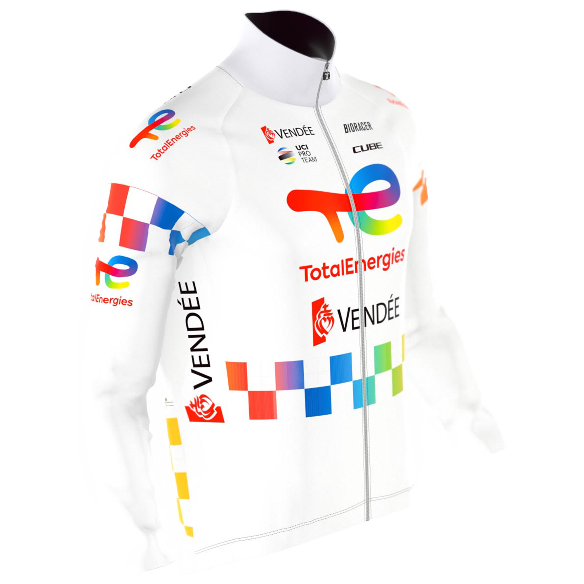 Bioracer TEAM TOTALENERGIES Winter Jacket 2026 white