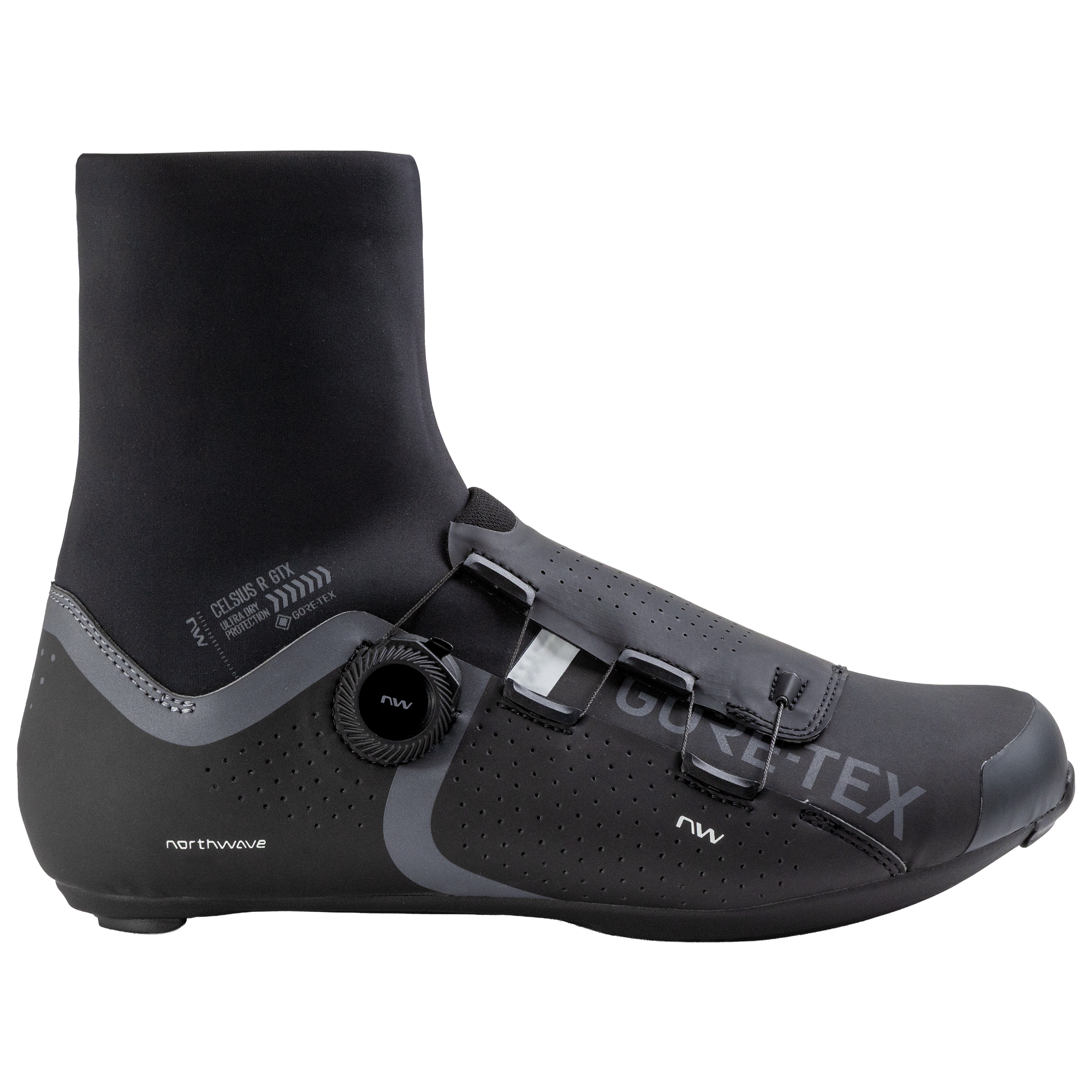 Northwave Race winterschoenen Celsius R GTX zwart/grijs