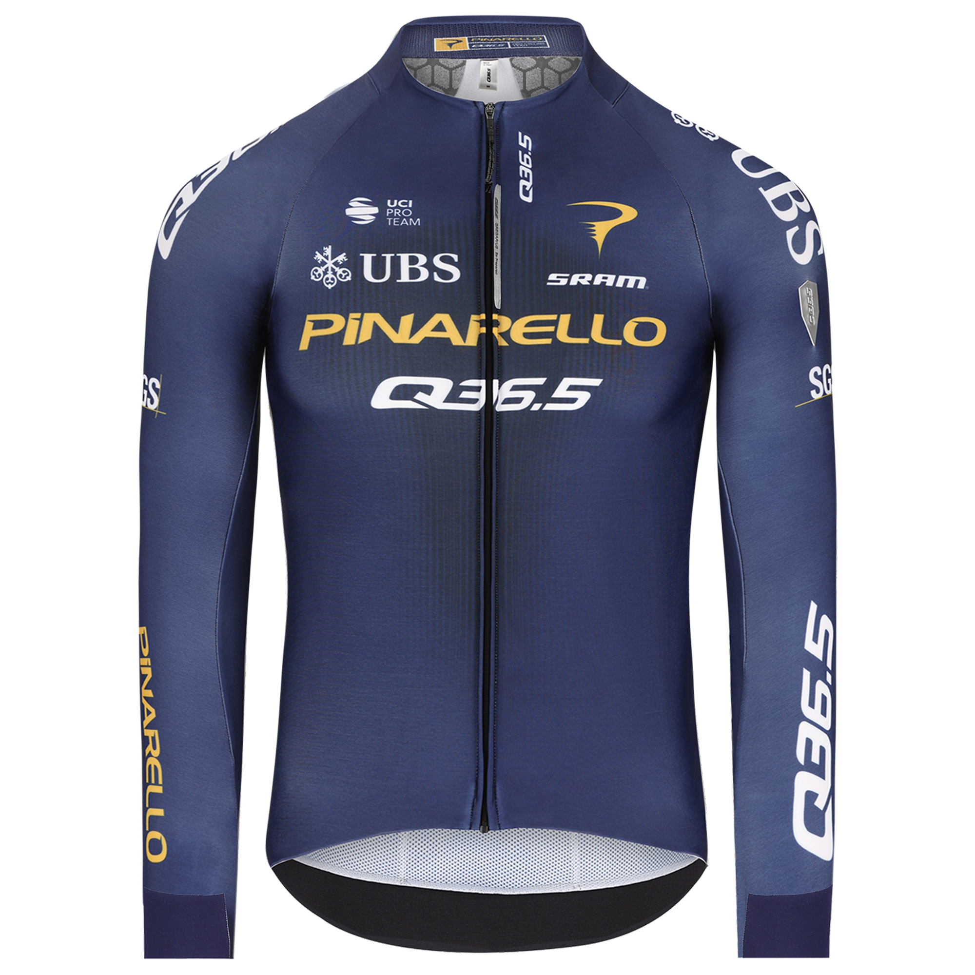 Q36.5 Pinarello - Q36.5 Pro Cycling Team Winterjacke 2026 blau