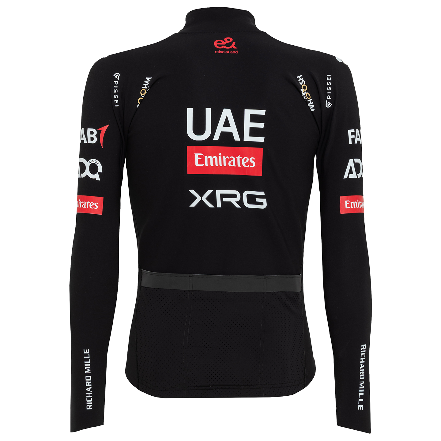 UAE TEAM EMIRATES-XRG Winter Jacket Black