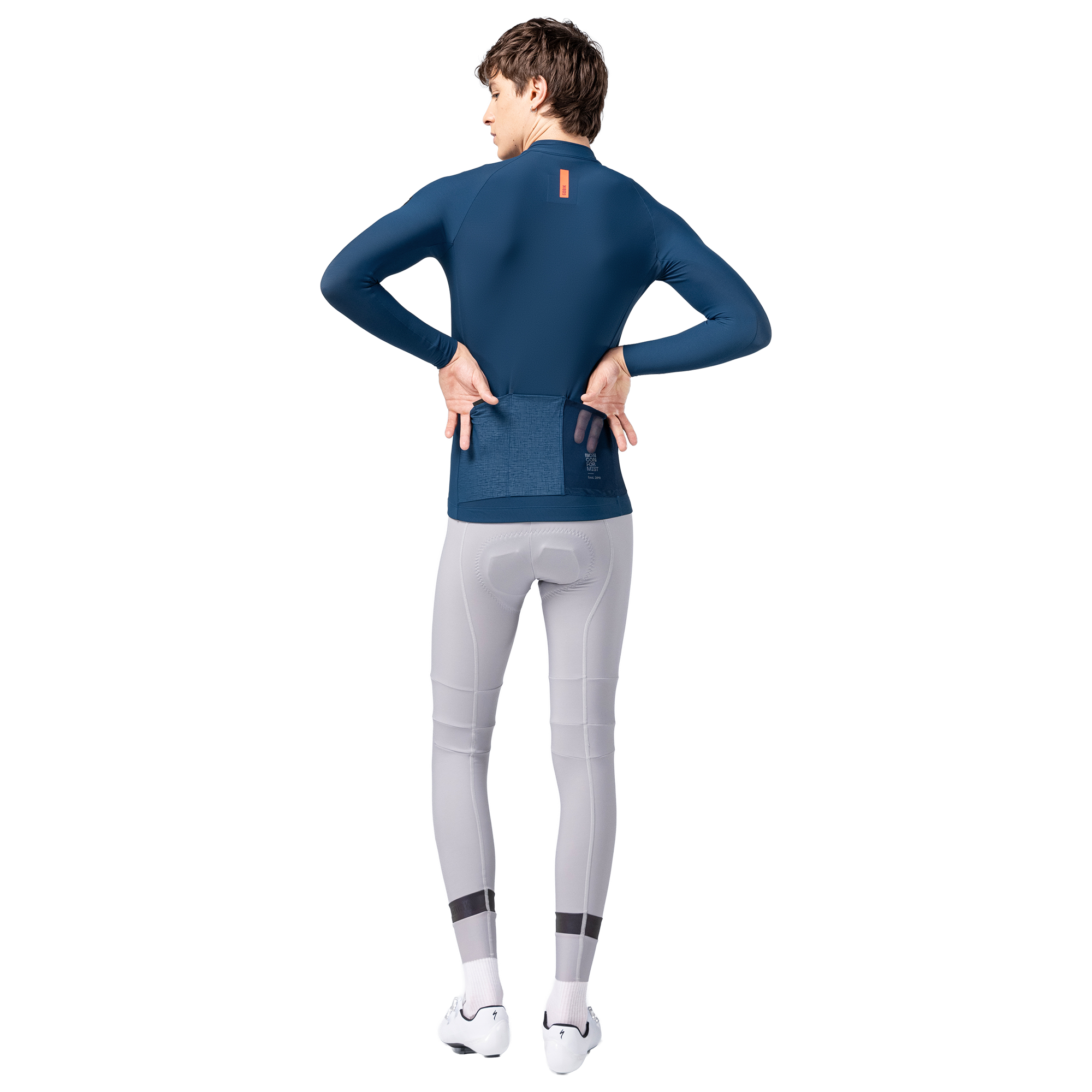 Gobik Maillot manches longues  Pacer Solid 2.0 bleu