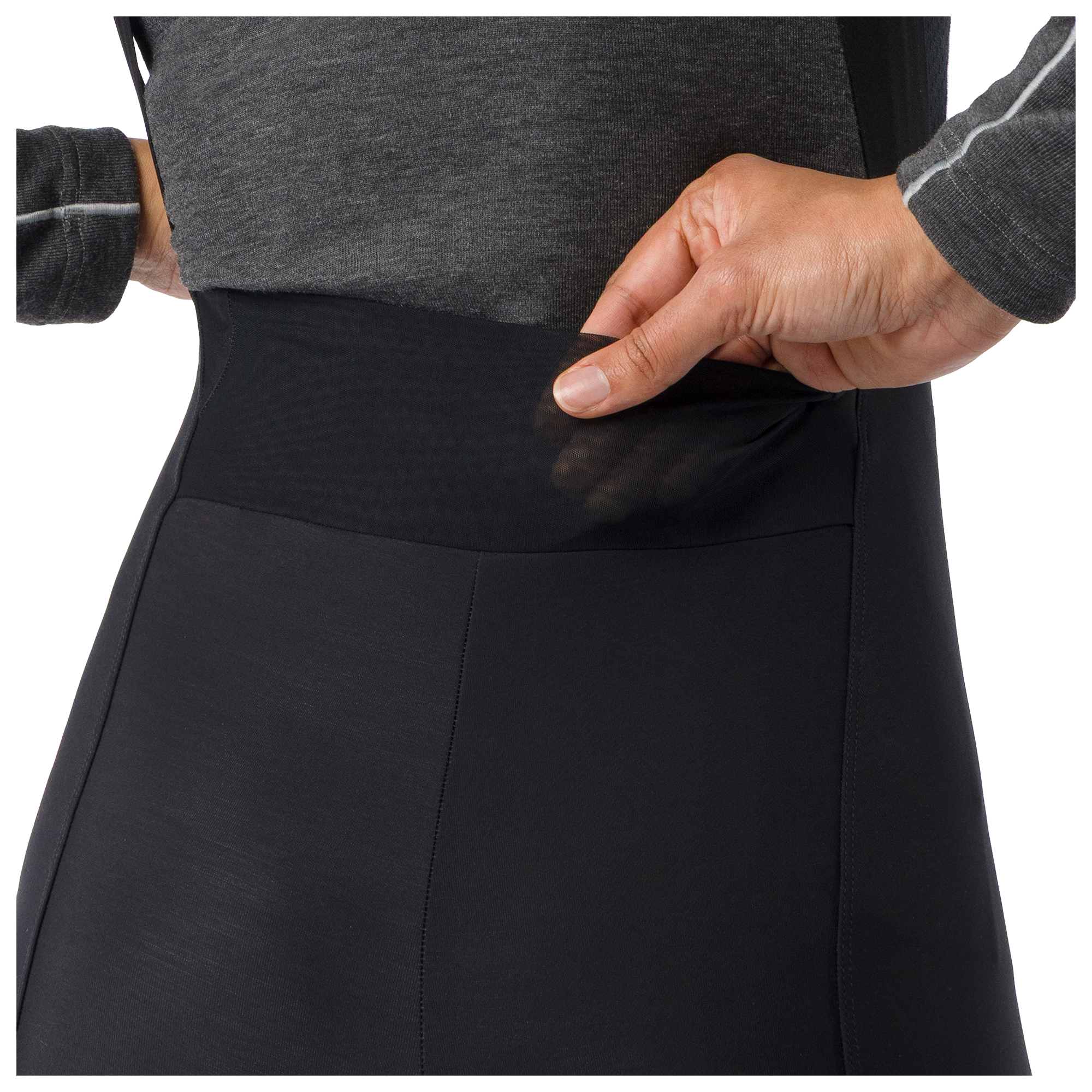 Castelli Cuissard long à bretelles femme  Espresso 2 noir