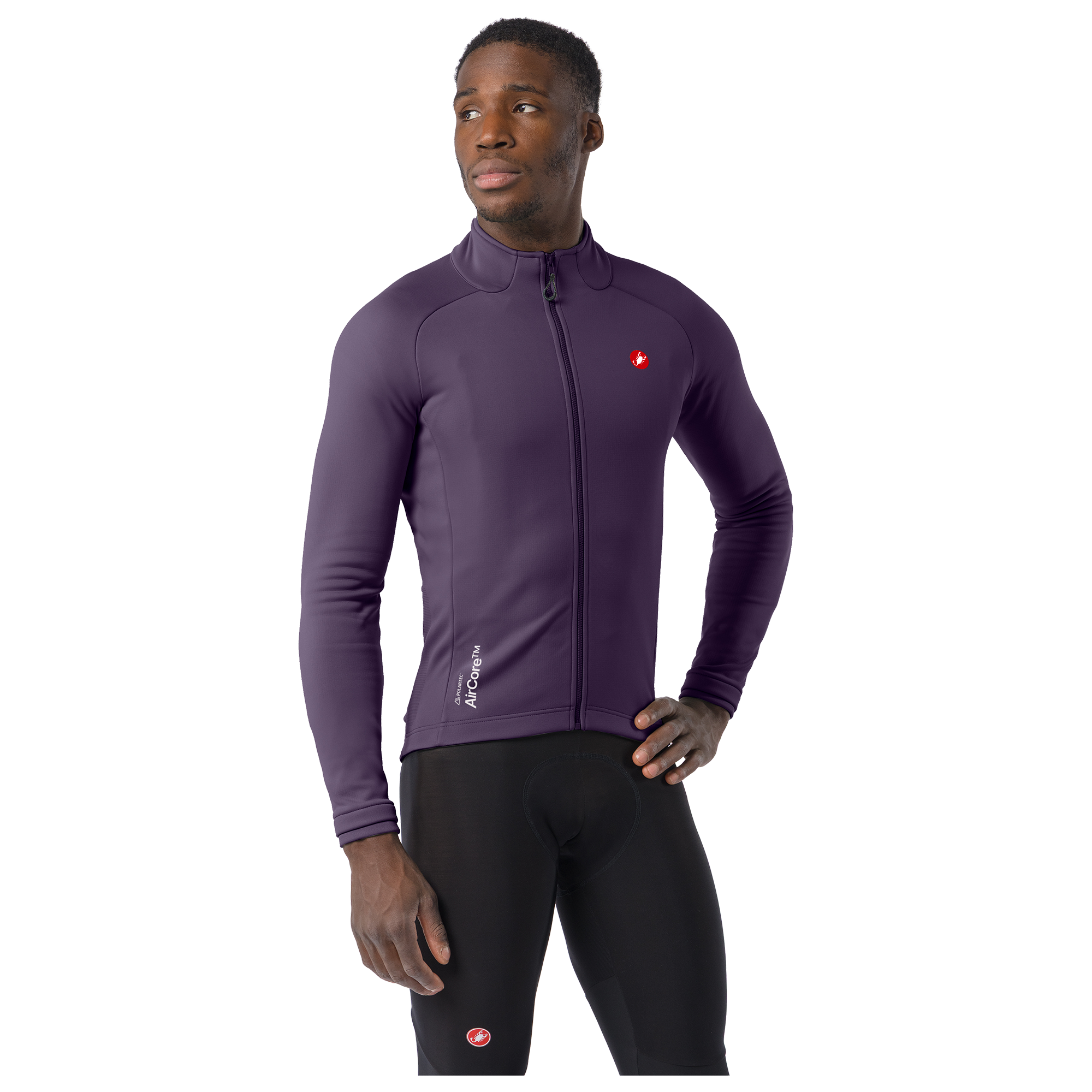Castelli Competizione Winter Jacket lilac