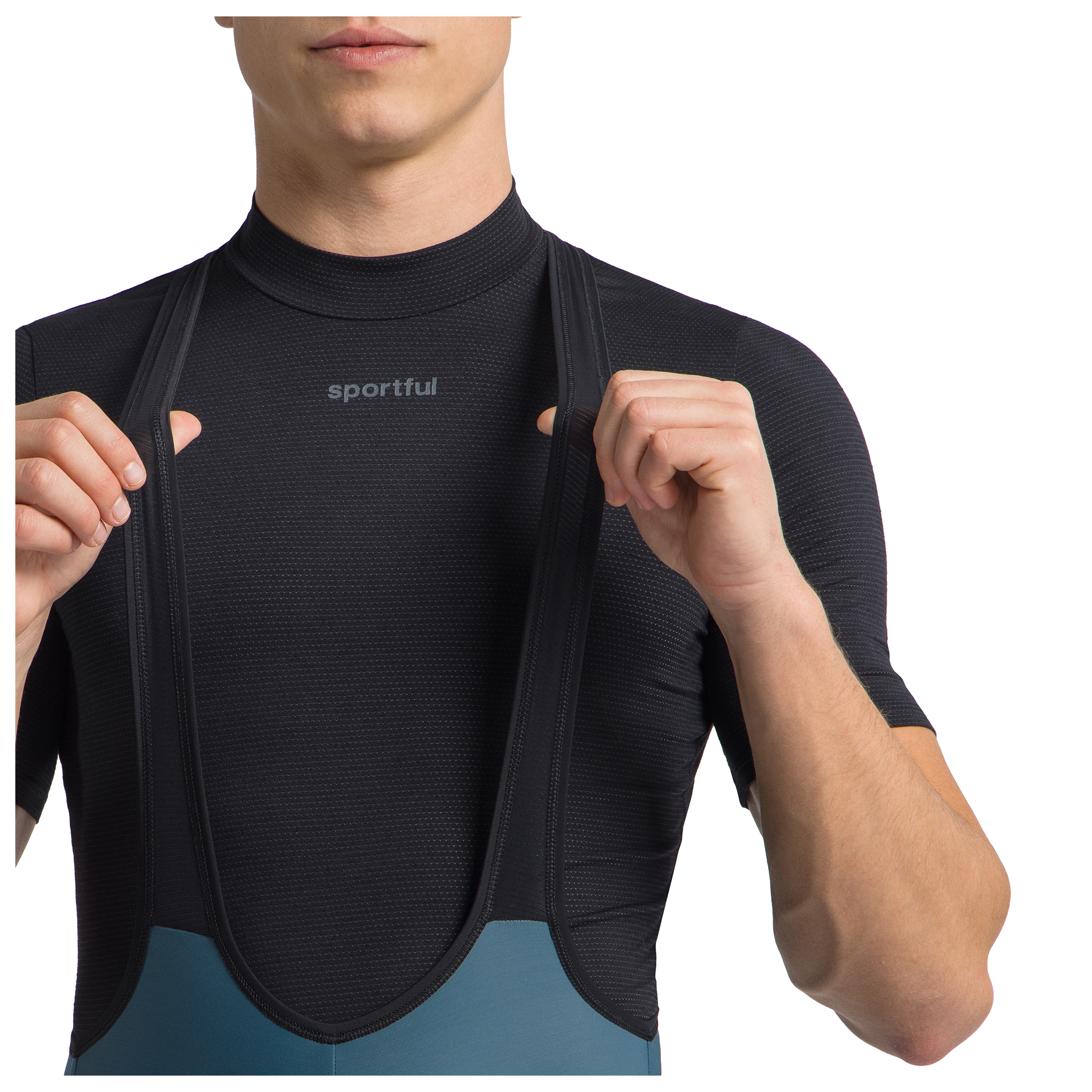 Sportful lange Trägerhose Pulse blau