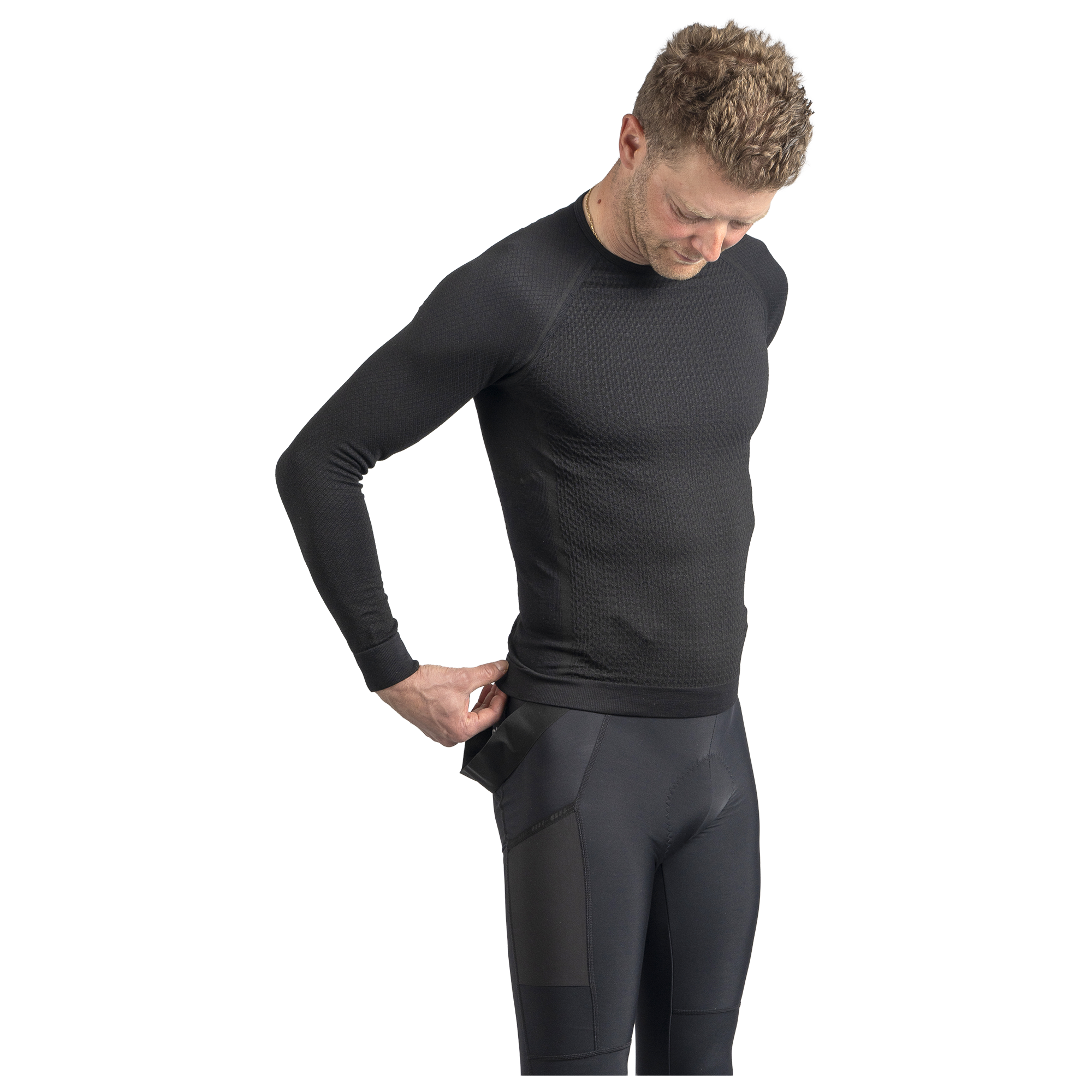 Gripgrab Long Sleeve Base Layer PACR Winter Seamless black