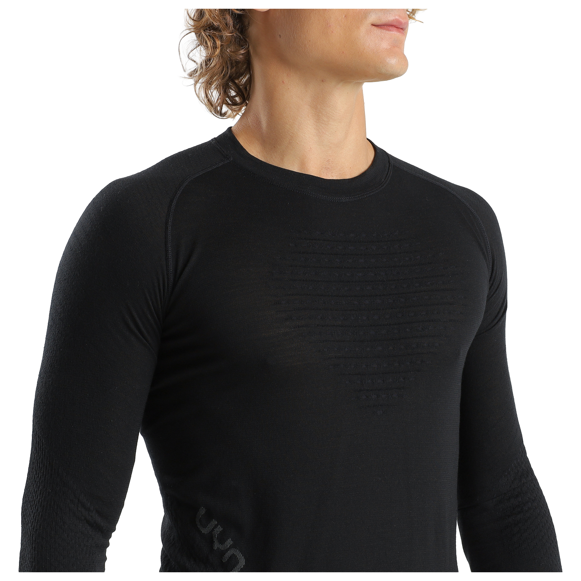 Uyn Maglia intima con maniche lunghe  Fusyon Biotech nero