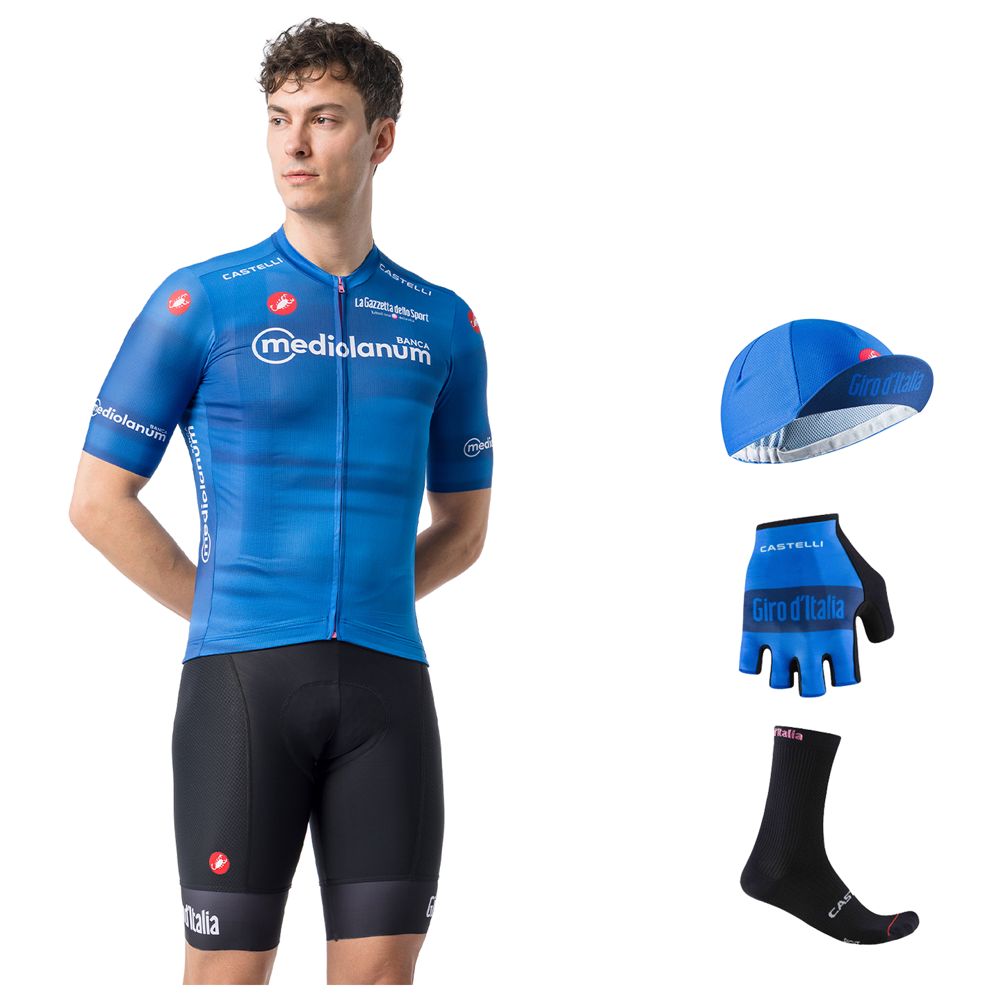 GIRO D'ITALIA Maglia Azzurra 26 Maxi-Set (5 stukken)