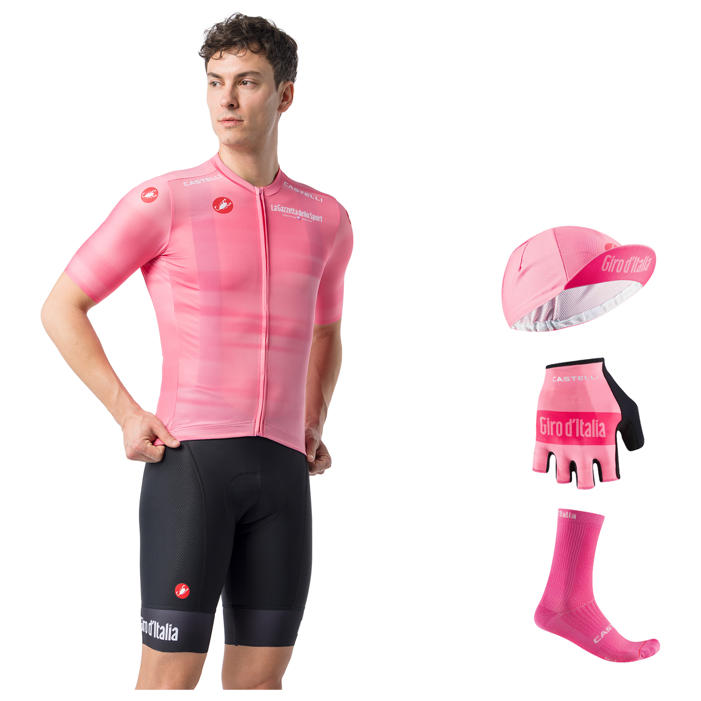 Maxi-Set (5 piezas) GIRO D'ITALIA Maglia Rosa 26