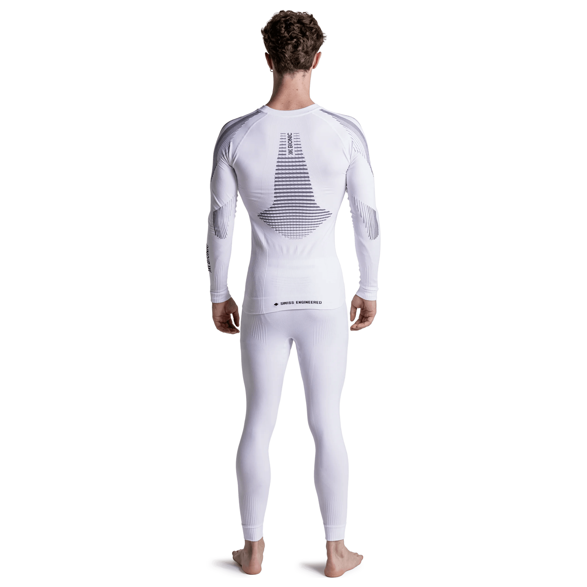 X-Bionic Camiseta interior de ciclismo de manga larga  Invent blanco