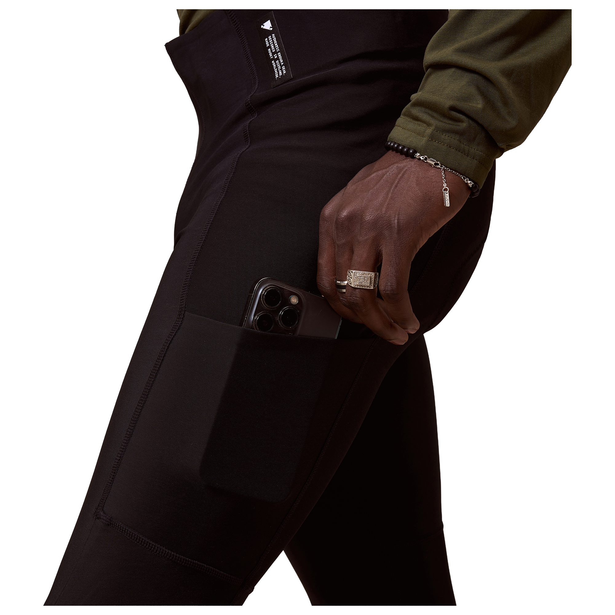 Endura lange Radhose Loop Ride schwarz