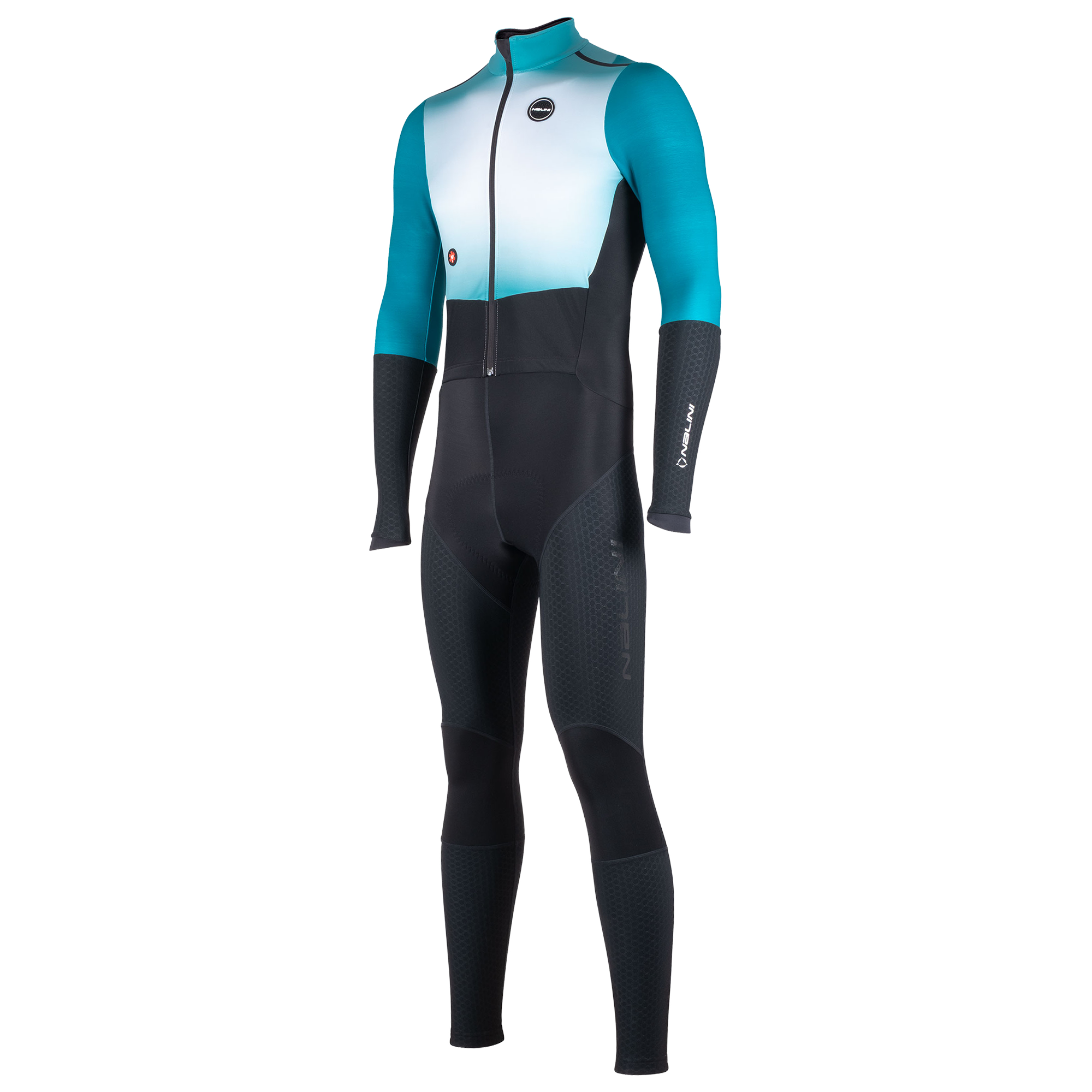 Nalini Winter- Racebody HP Ergo Warm petrol/schwarz
