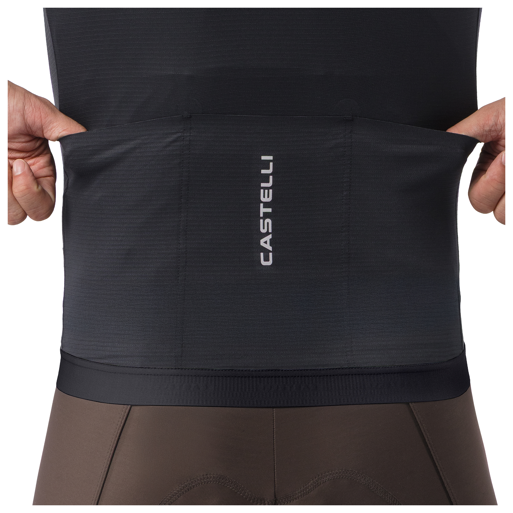 Castelli Chaleco cortavientos  Espresso 2 negro