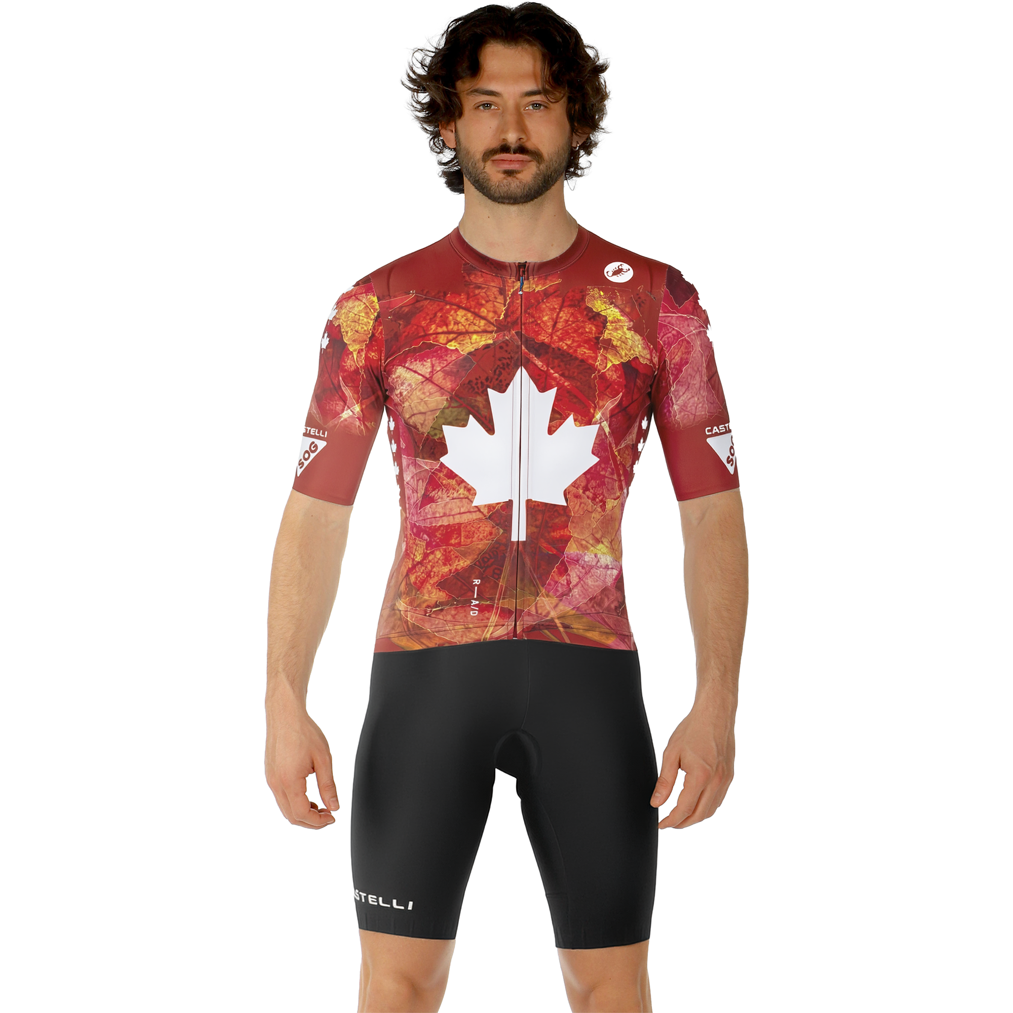 Castelli Spirit of Gravel Set (2 pieces) red