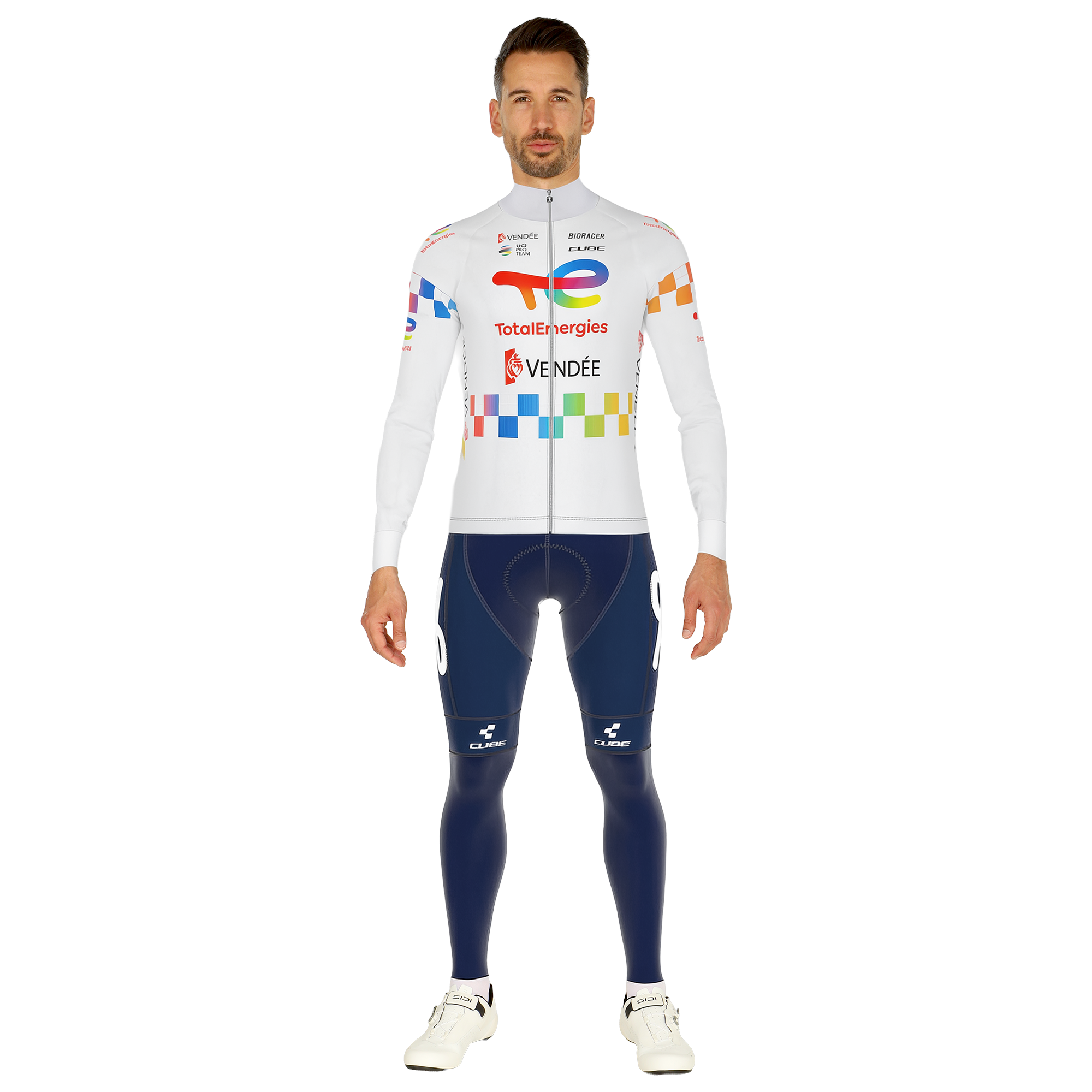 Bioracer TEAM TOTALENERGIES 2026 Set (2 pieces) white