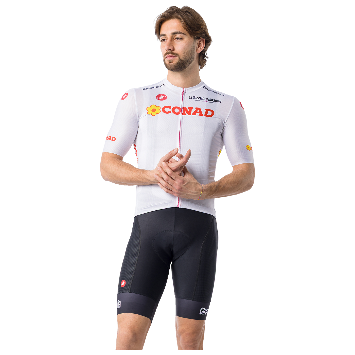 GIRO D'ITALIA Maglia Bianca 26 Set (2 stukken)