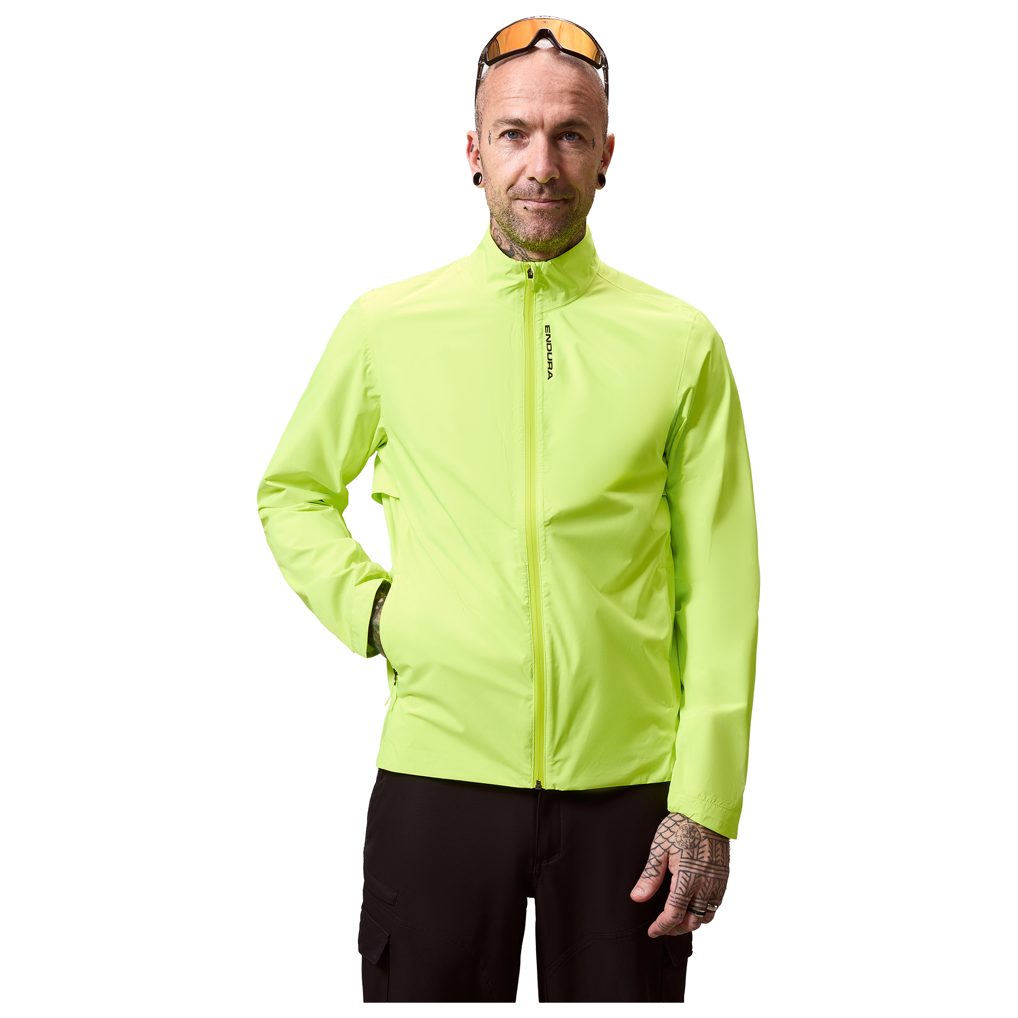 Endura Regenjacke Loop Roam neongelb