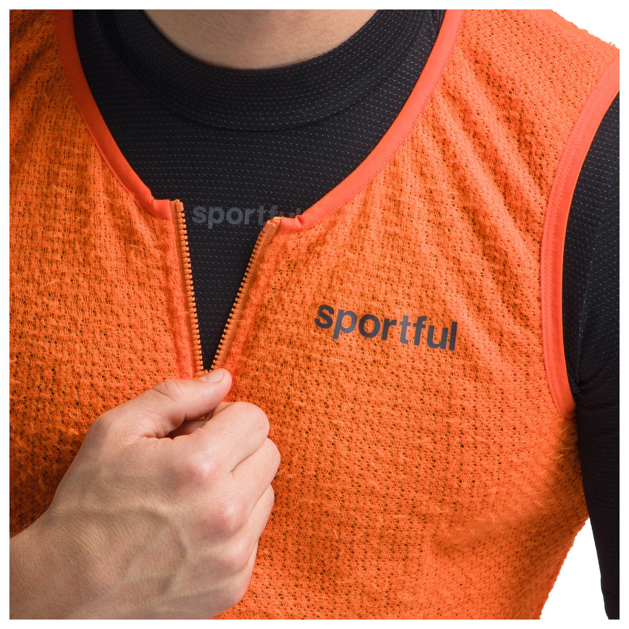 Sportful Thermoweste Alpha neonorange