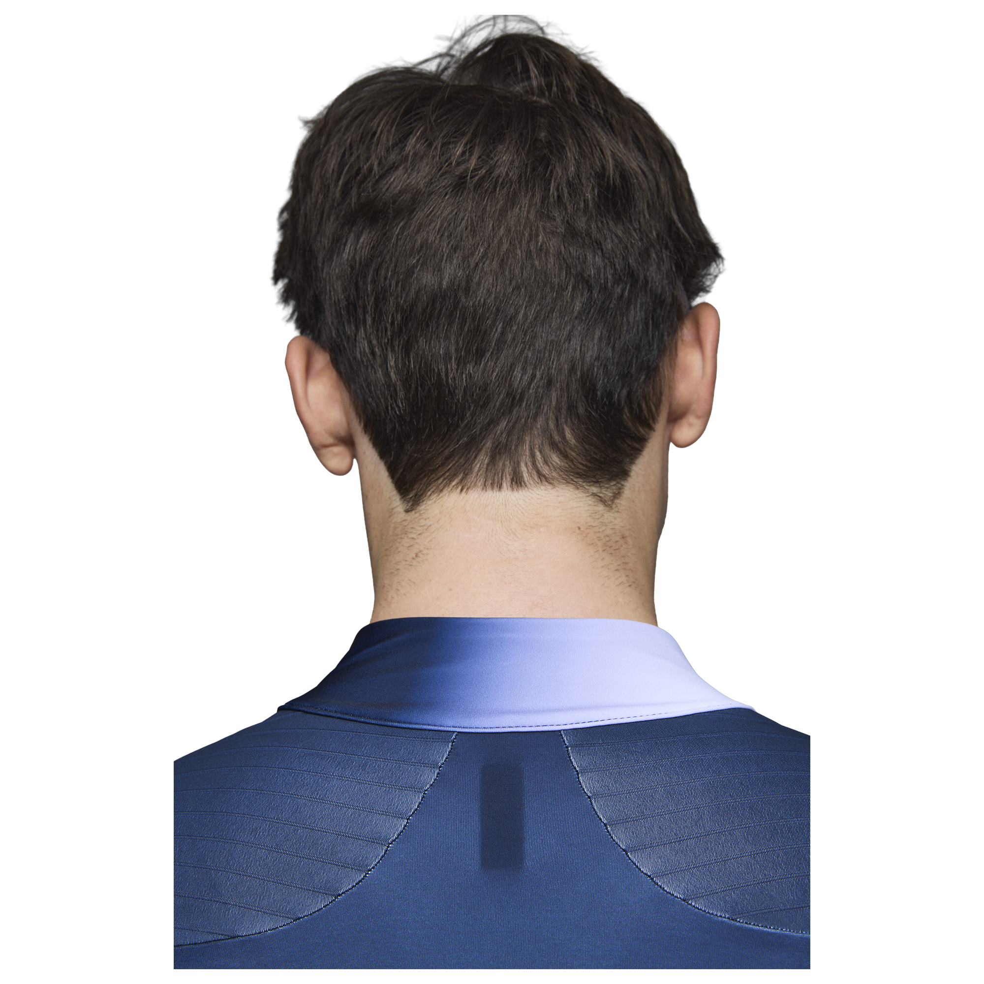 Q36.5 Giacca-maglia  Gregarius Hybrid Collar Fade blu