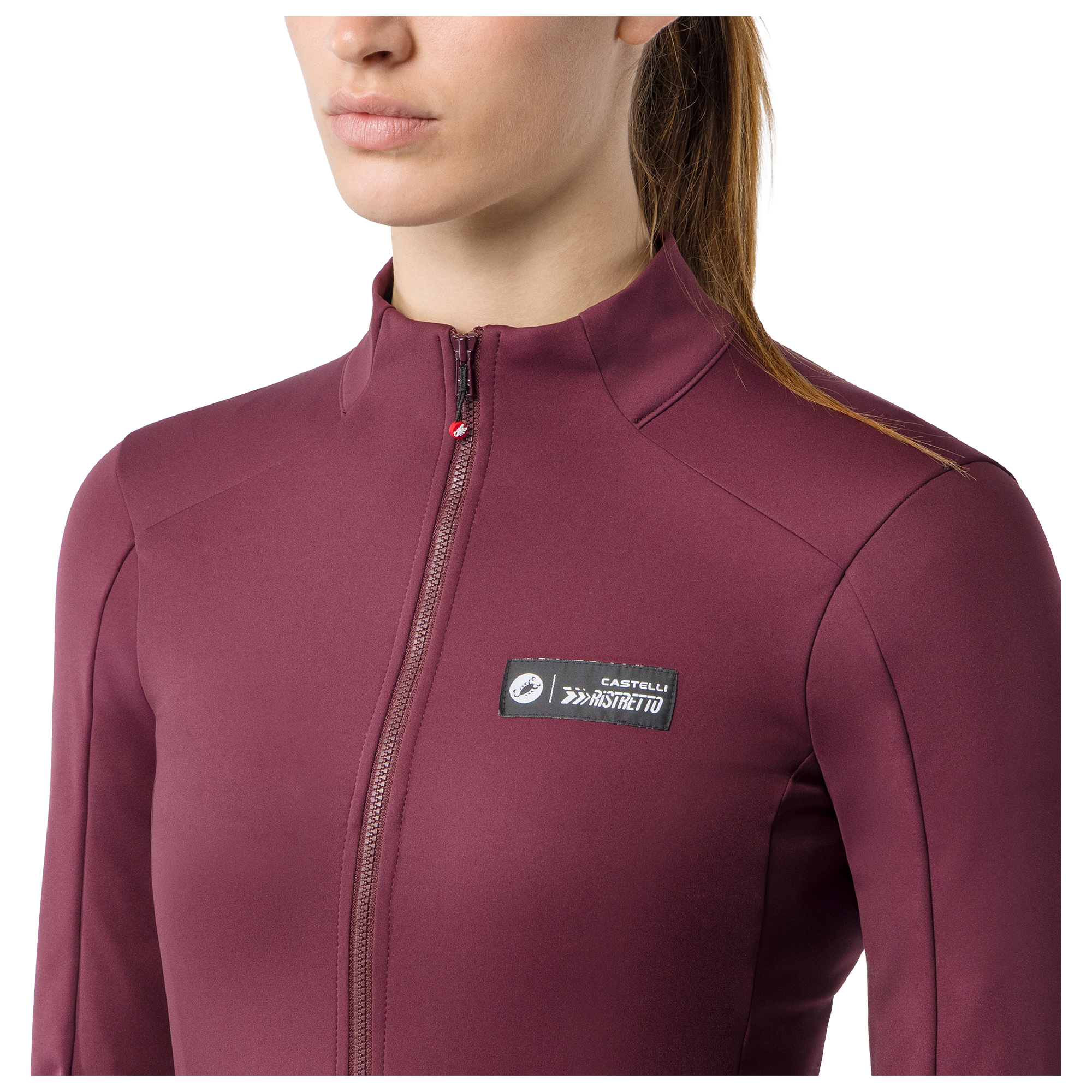 Castelli Light Jacket Sweetspot femme bordeaux