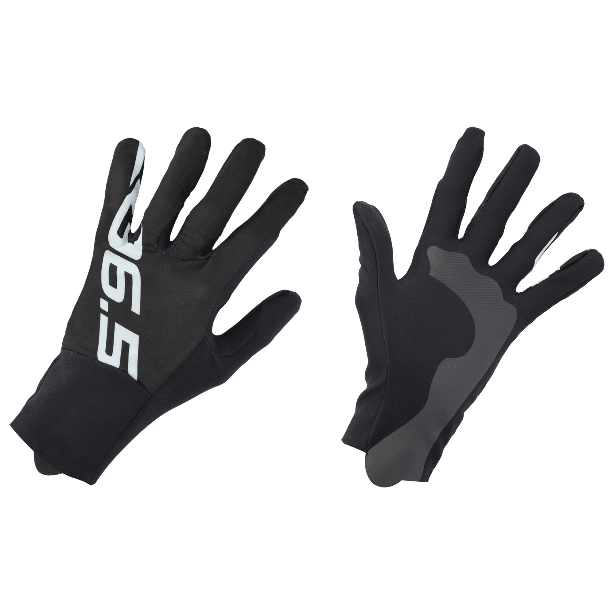 Q36.5 Gants longs doigts  Dottore Liner Big Logo gris foncé