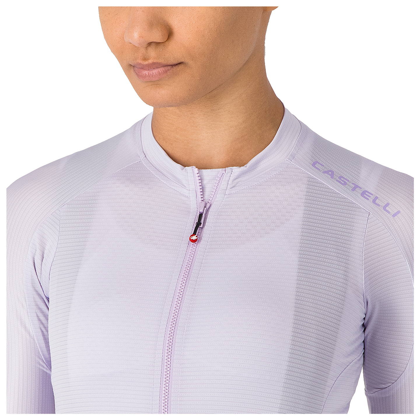 Castelli Damesfietsshirt met korte mouwen Espresso 2 wit, foto 3