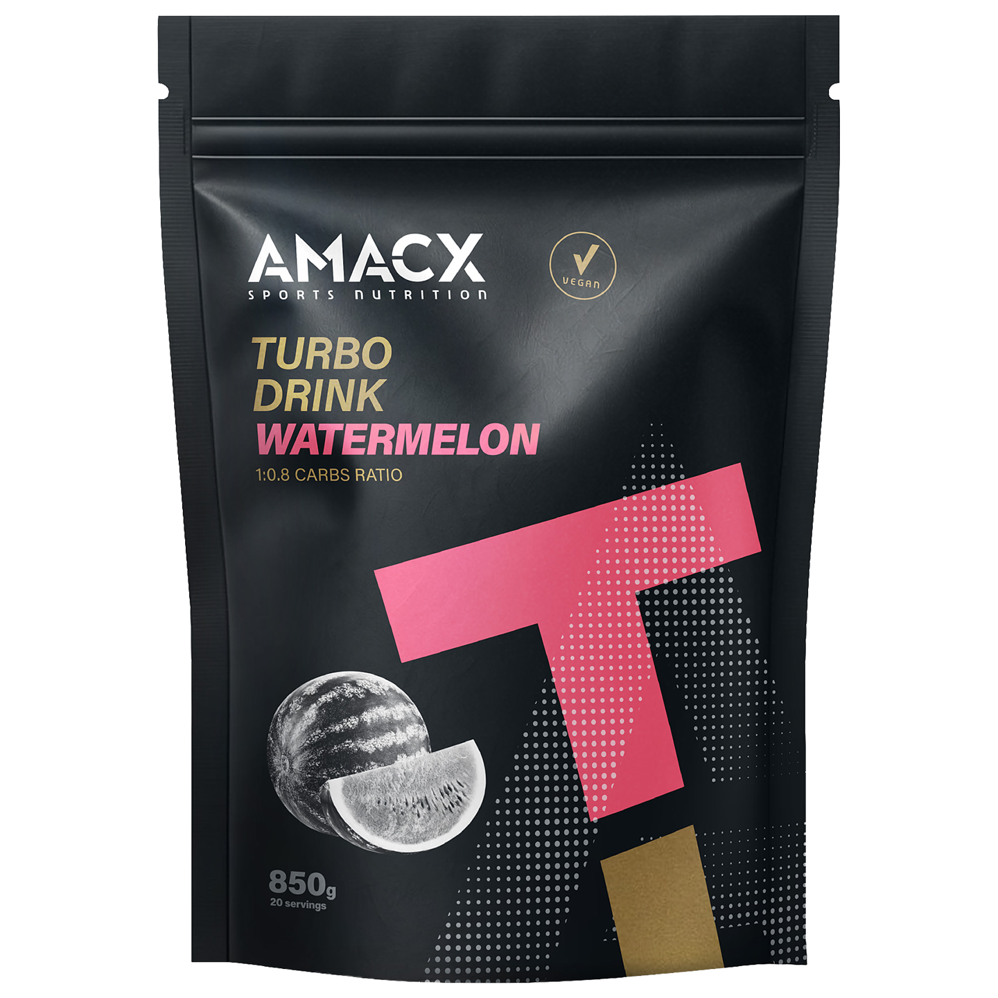 Napój Turbo Watermelon 850g