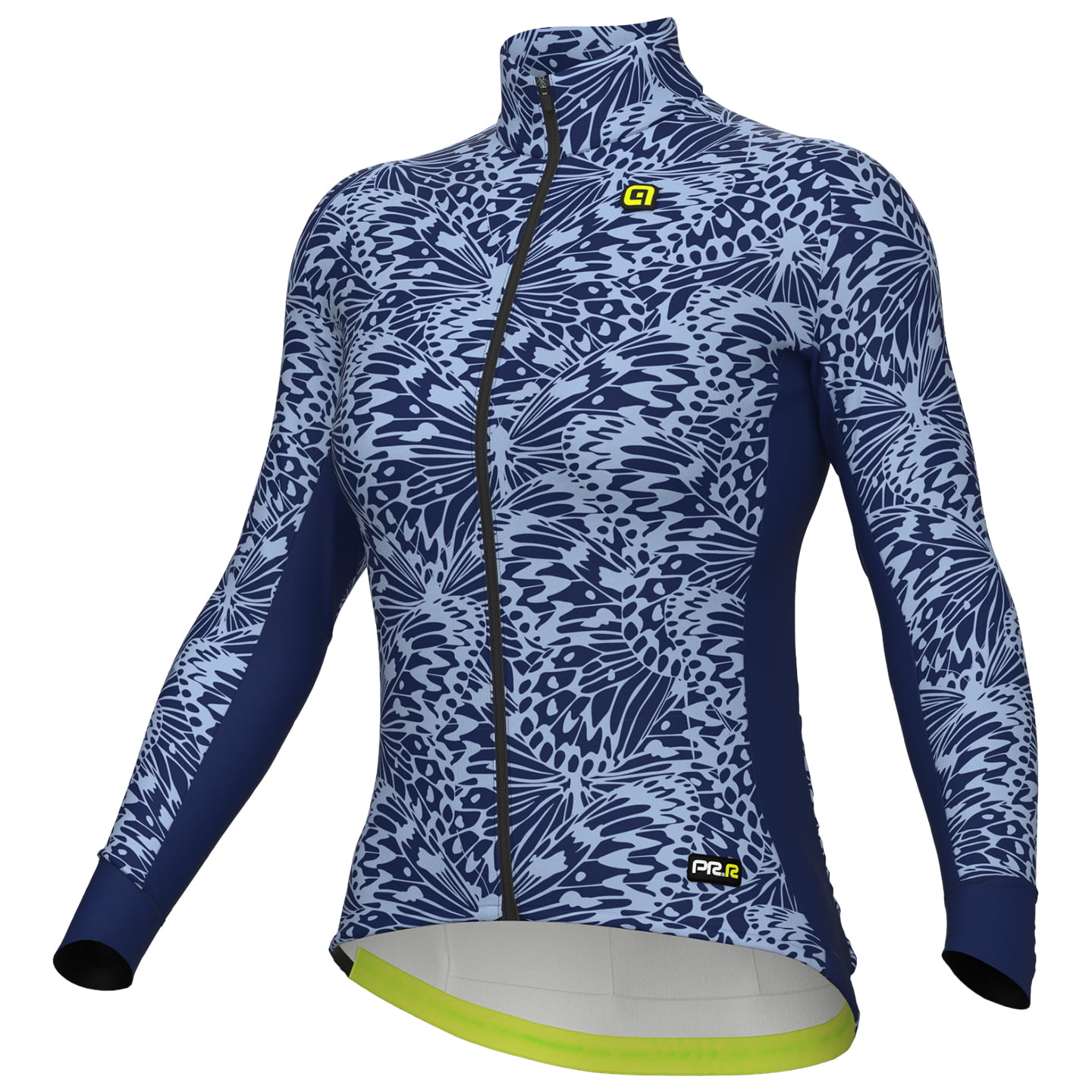 PAPILLON Satijn Slim Dunne Vlinderdas Donkerblauw - Universeel Voor Heren En Dames